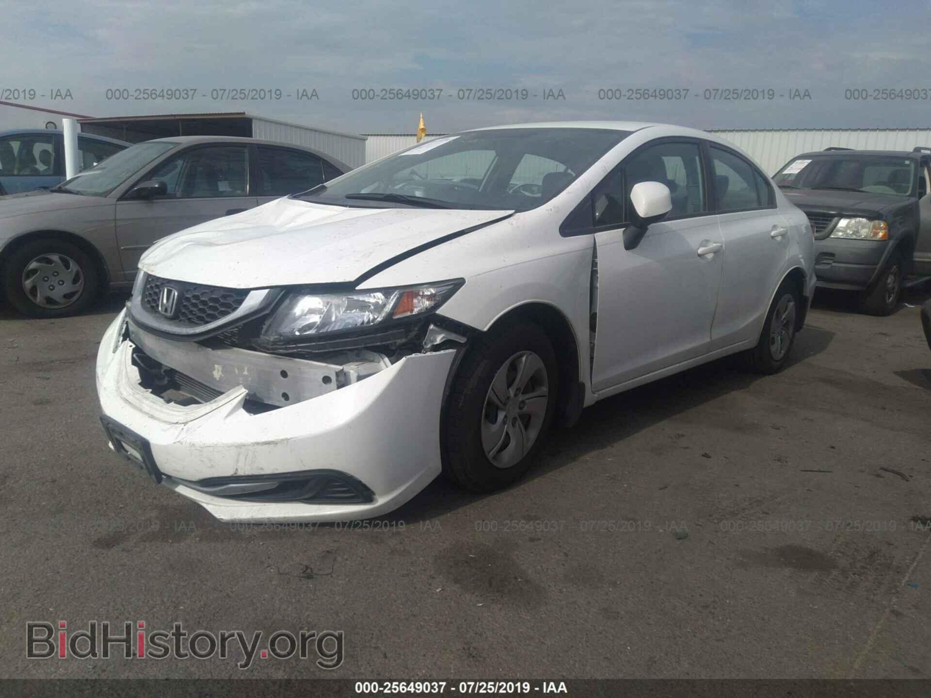 2013 HONDA CIVIC - VIN: 19XFB2F52DE236245 - Фото 2