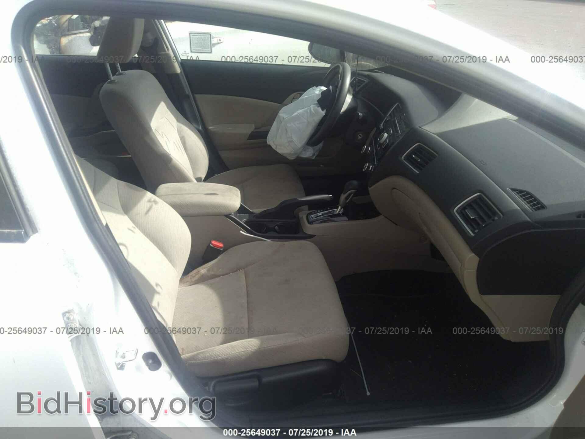 2013 HONDA CIVIC - VIN: 19XFB2F52DE236245 - Фото 5
