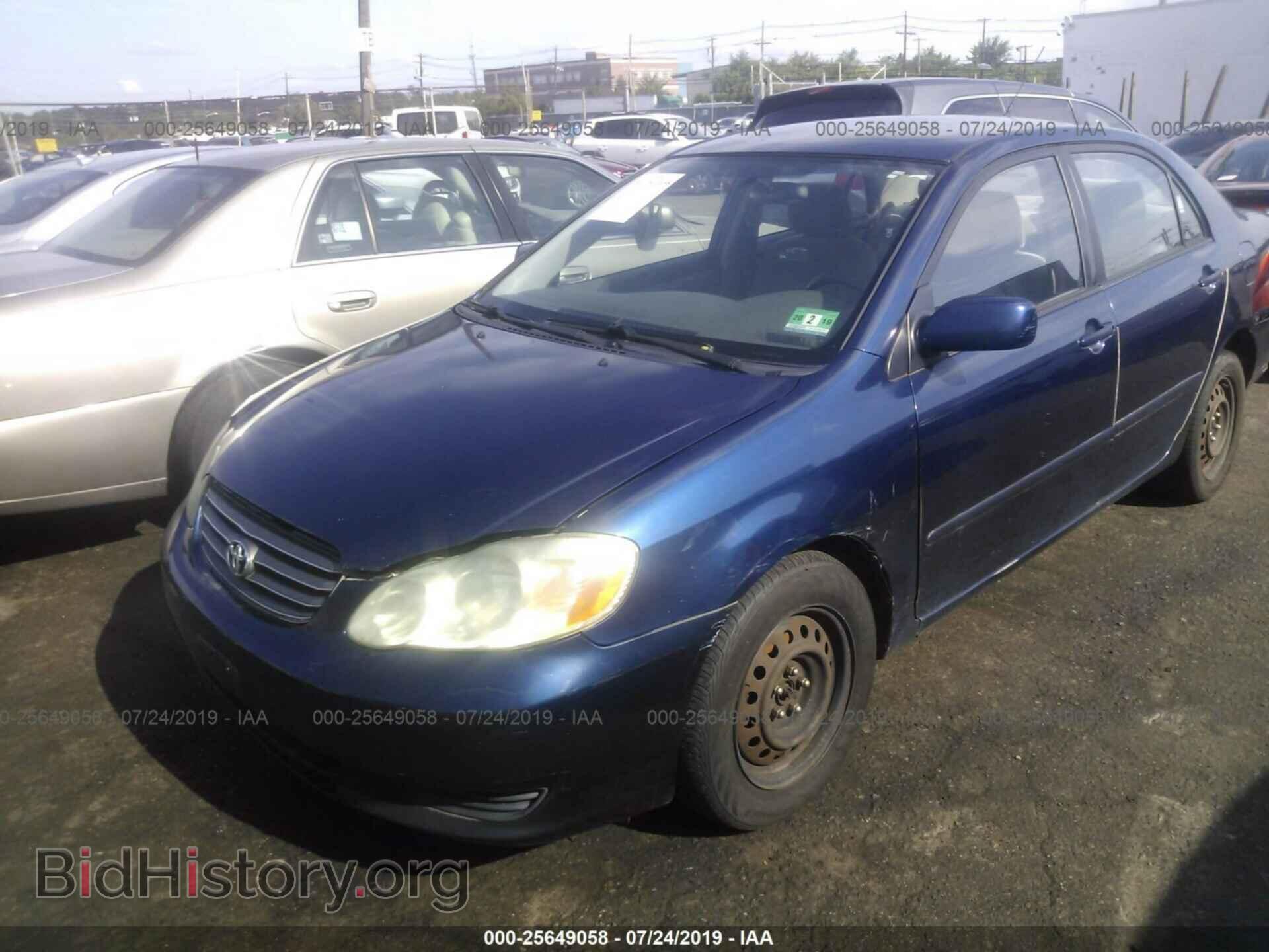 2003 TOYOTA COROLLA - VIN: JTDBR32E930042292 - Фото 2