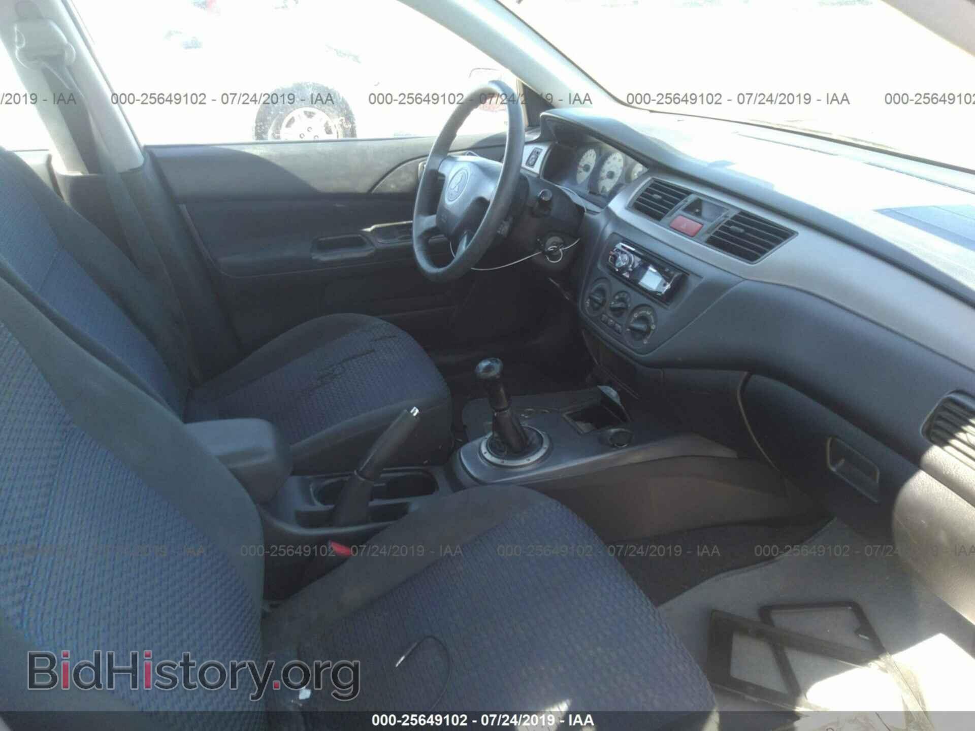 2003 MITSUBISHI LANCER - VIN: JA3AJ86E53U114946 - Фото 5