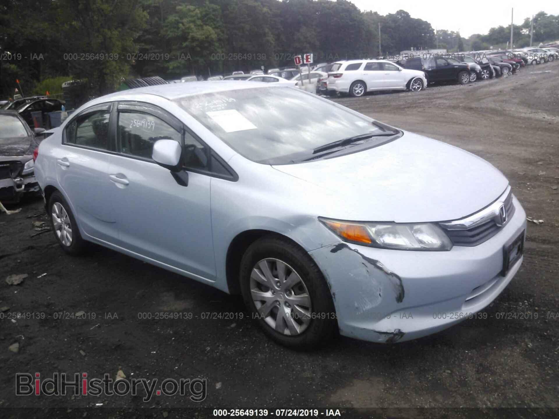 Фотография 19XFB2F50CE316545 - HONDA CIVIC 2012