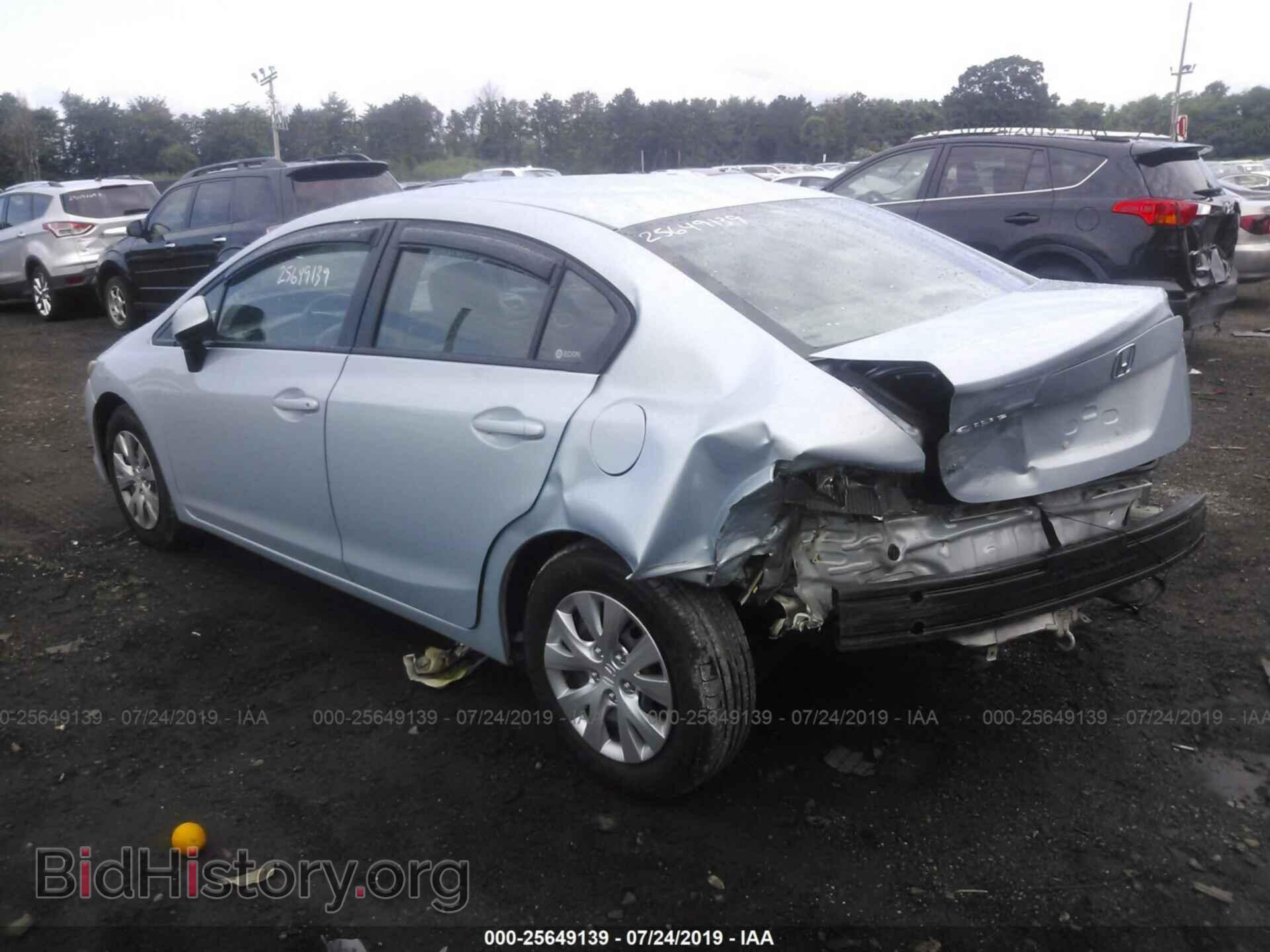 2012 HONDA CIVIC - VIN: 19XFB2F50CE316545 - Photo 3