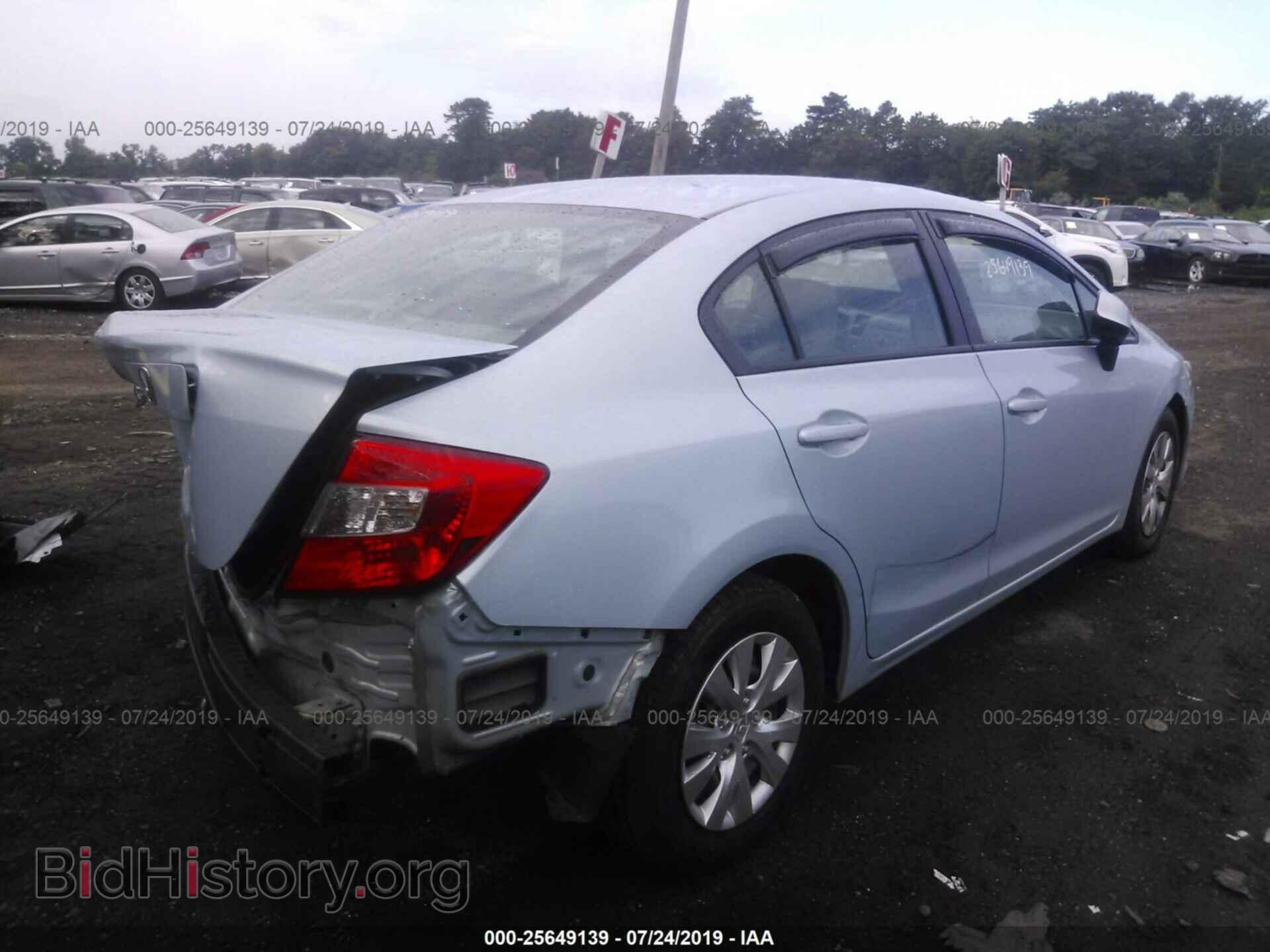 2012 HONDA CIVIC - VIN: 19XFB2F50CE316545 - Photo 4
