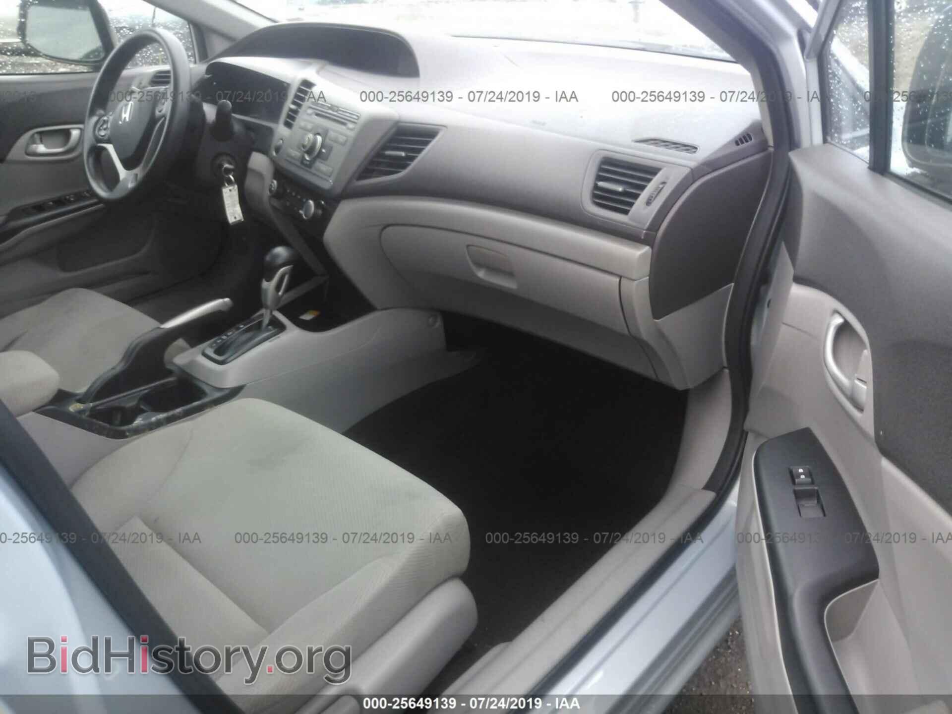 2012 HONDA CIVIC - VIN: 19XFB2F50CE316545 - Photo 5