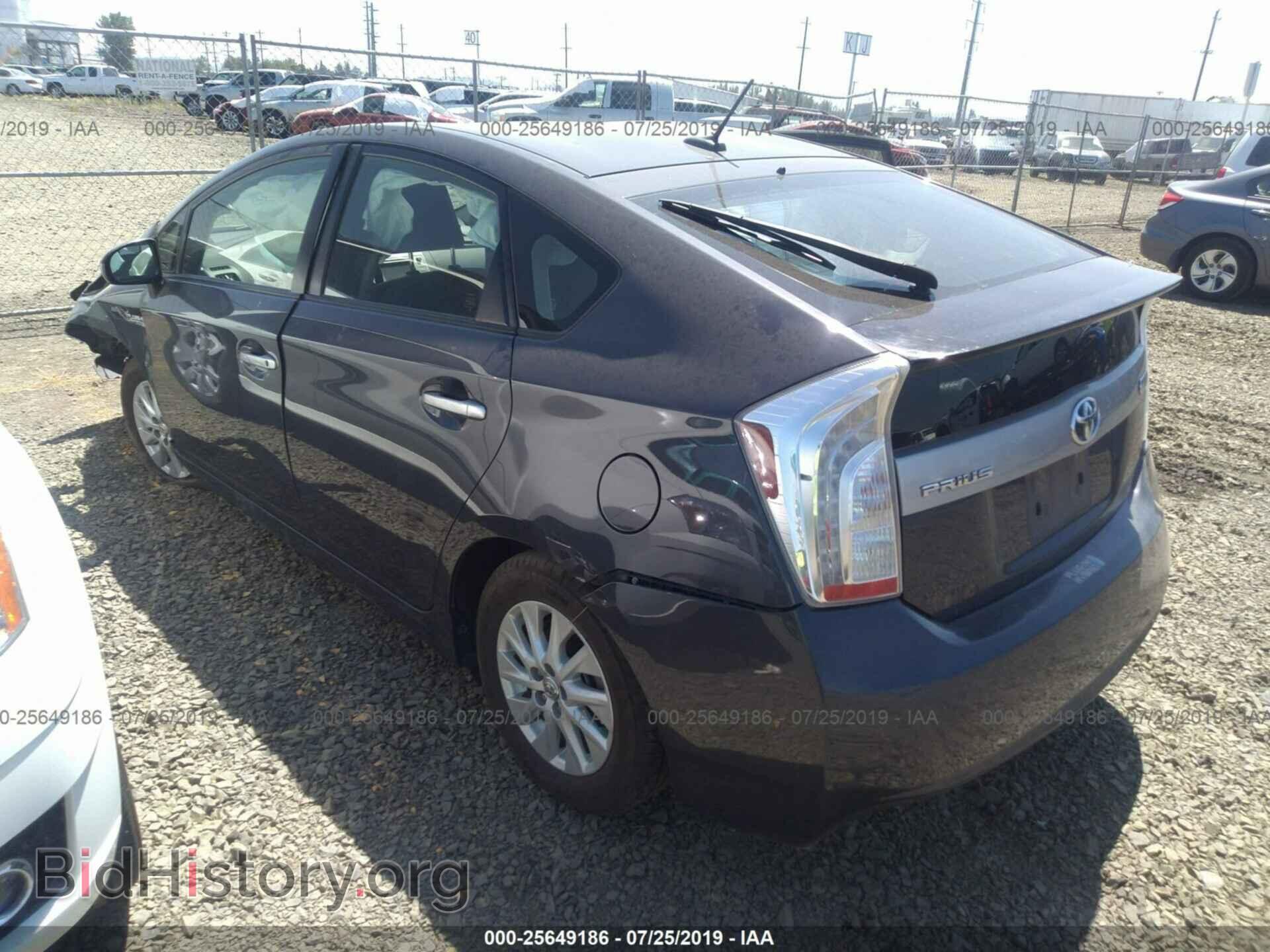 2013 TOYOTA PRIUS PLUG-IN - VIN: JTDKN3DP0D3032339 - Фото 3
