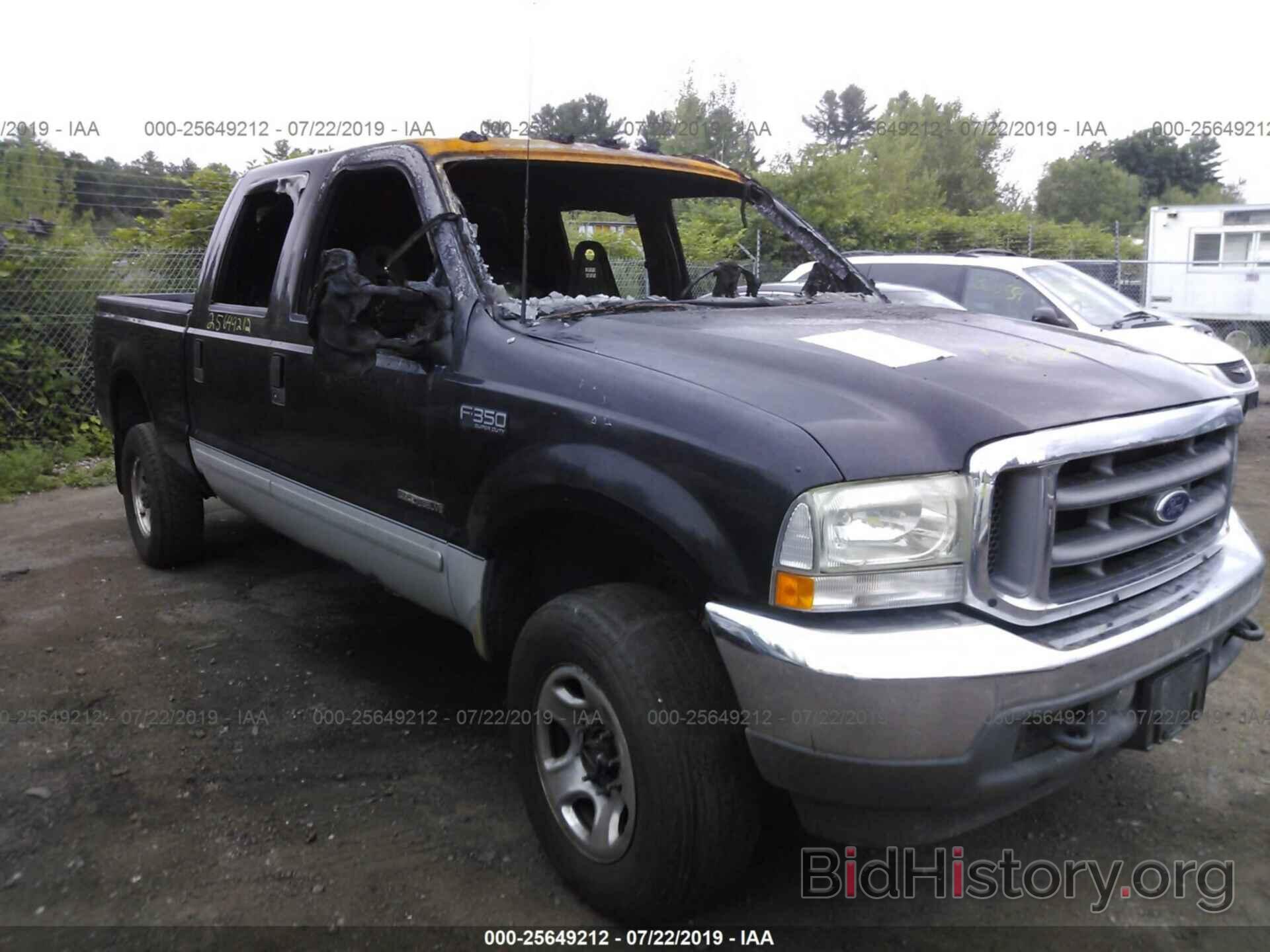 Photo 1FTSW31F72EA95612 - FORD F350 2002