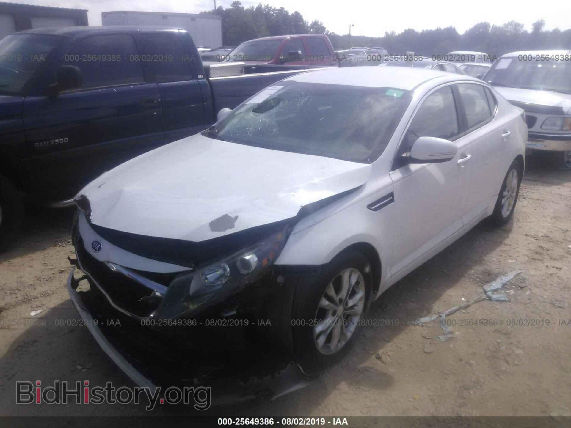 2012 KIA OPTIMA - VIN: 5XXGN4A75CG057994 - Фото 2