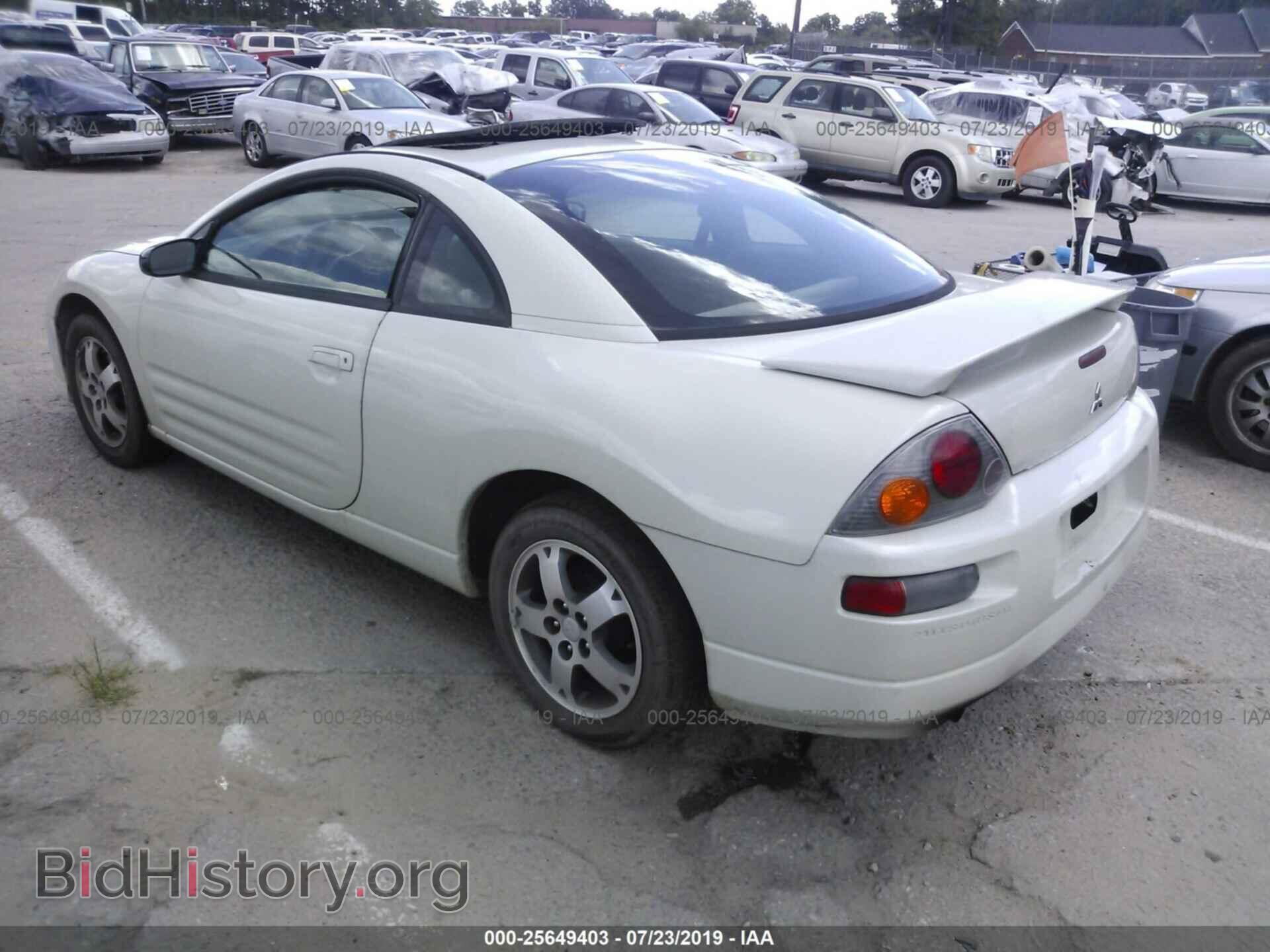 2003 MITSUBISHI ECLIPSE - VIN: 4A3AC44GX3E176598 - Фото 3