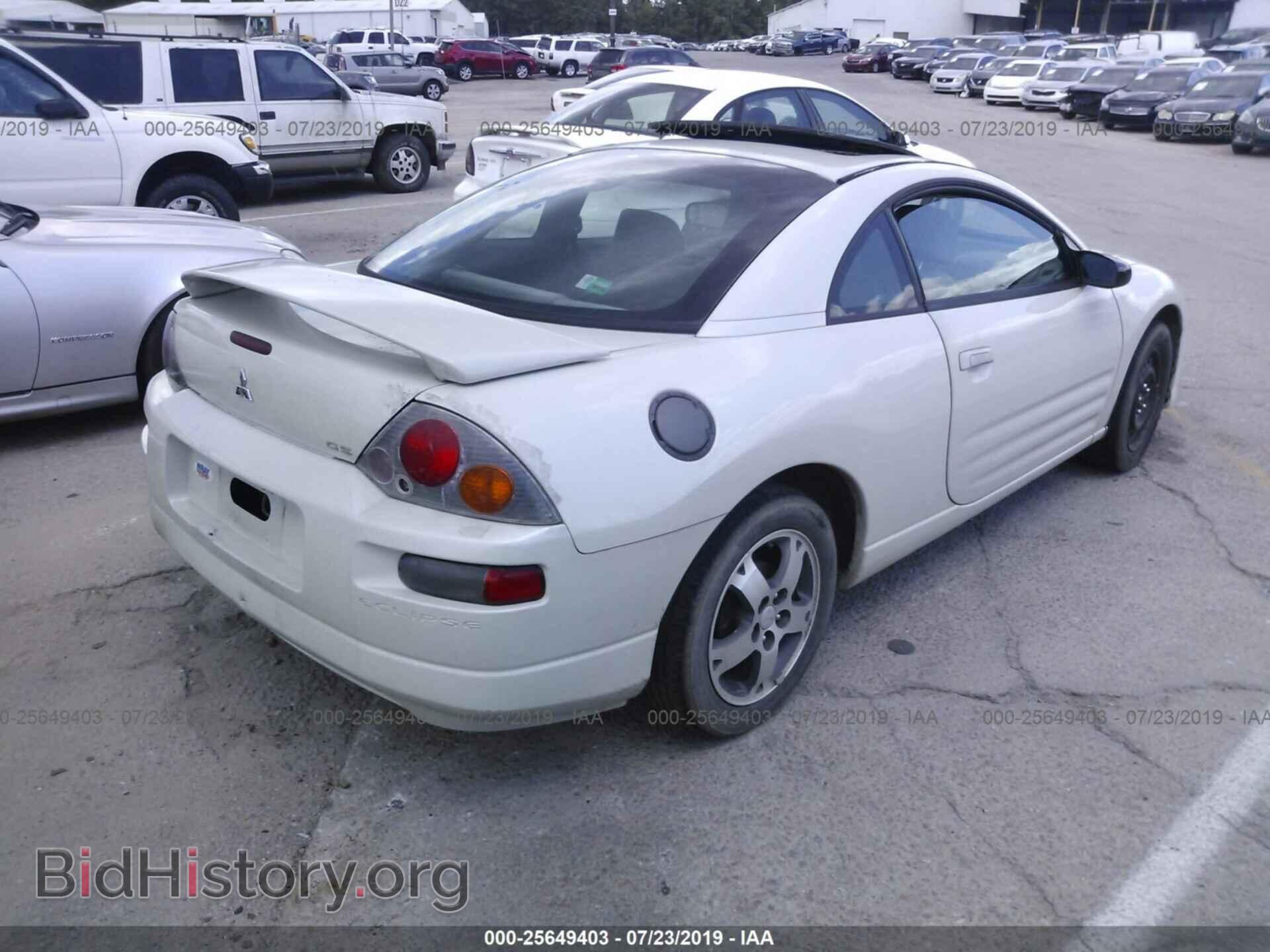 2003 MITSUBISHI ECLIPSE - VIN: 4A3AC44GX3E176598 - Фото 4