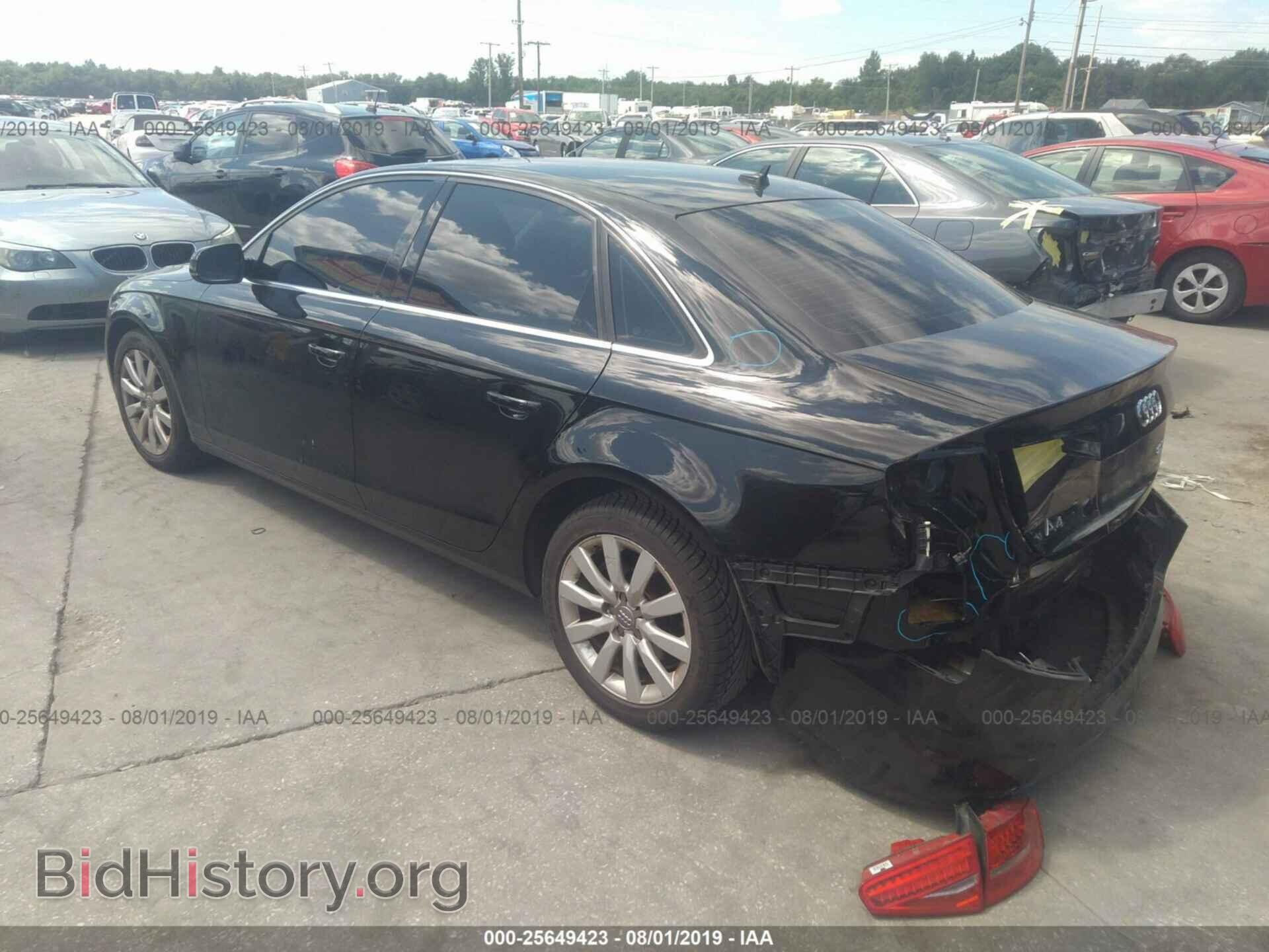 2013 AUDI A4 - VIN: WAUAFAFL2DN027832 - Фото 3