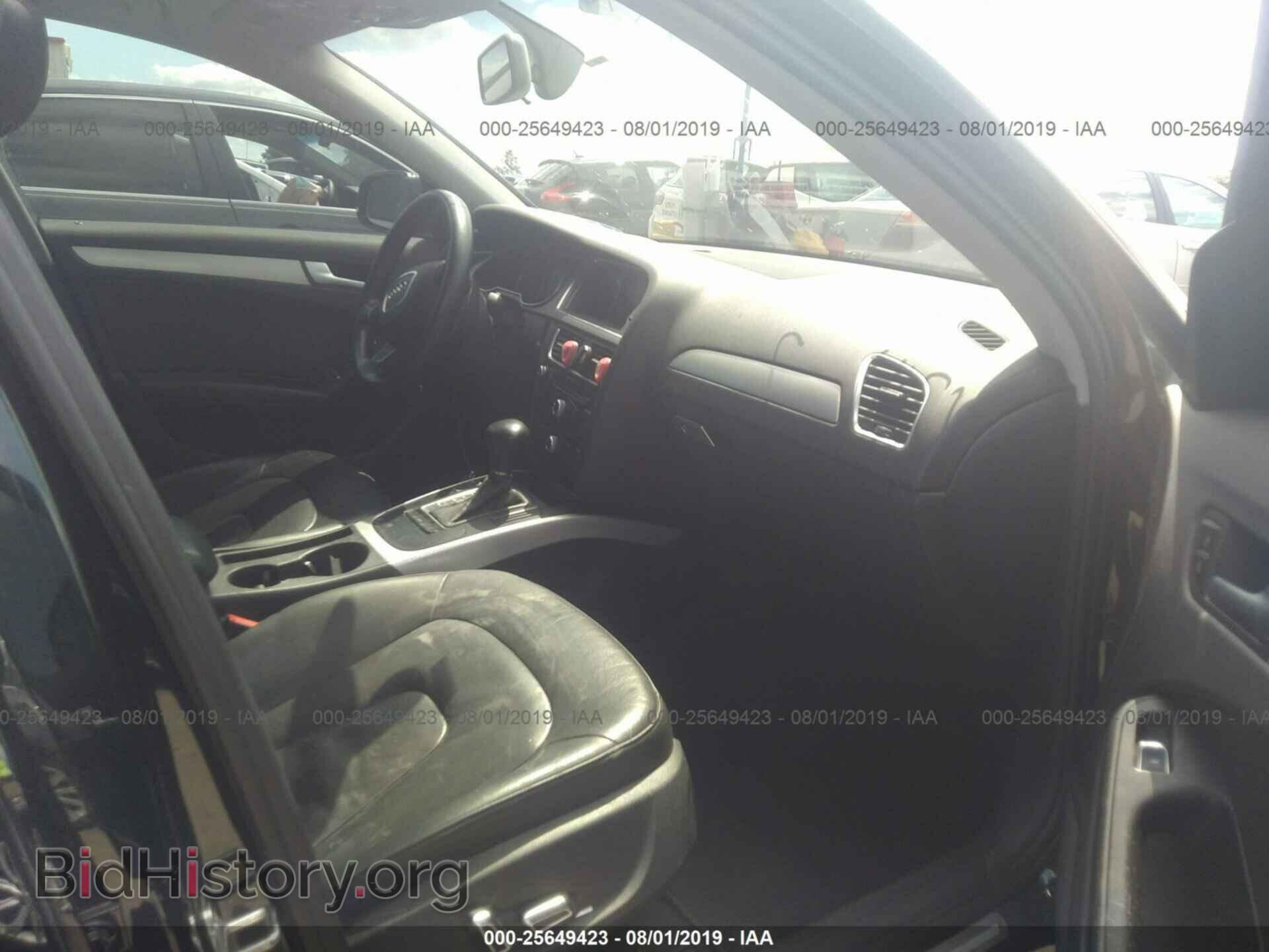 2013 AUDI A4 - VIN: WAUAFAFL2DN027832 - Фото 5