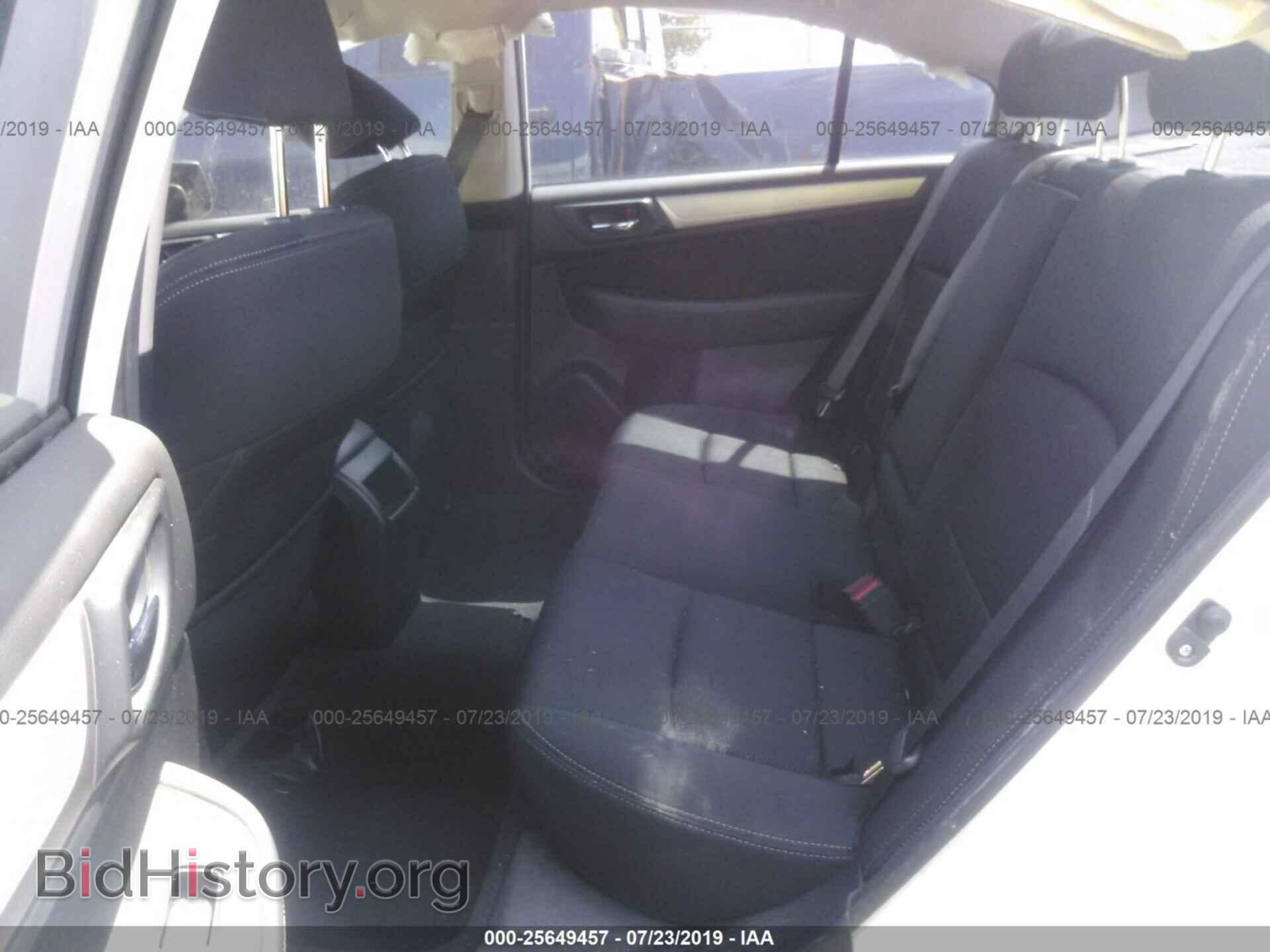 2015 SUBARU LEGACY - VIN: 4S3BNBC61F3073794 - Фото 8
