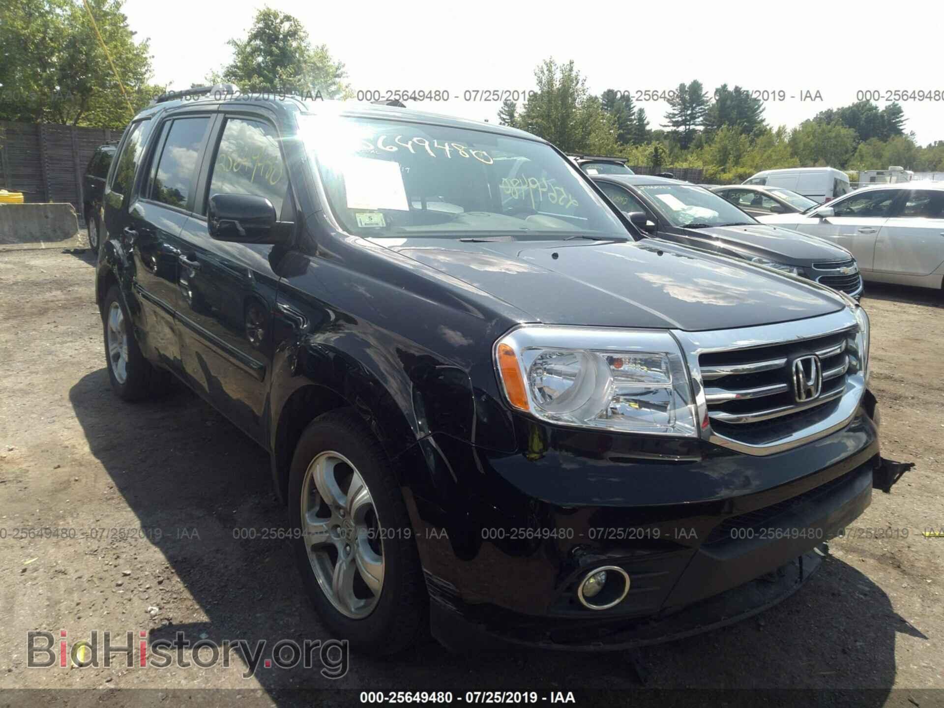 Photo 5FNYF4H45EB012170 - HONDA PILOT 2014