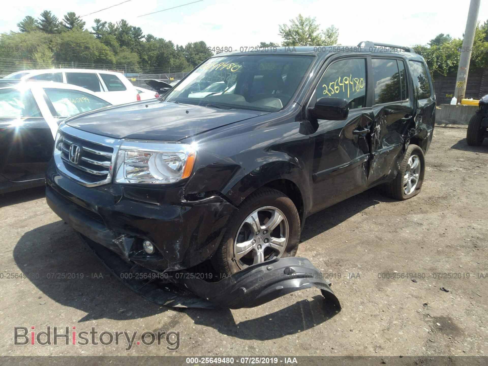 2014 HONDA PILOT - VIN: 5FNYF4H45EB012170 - Фото 2