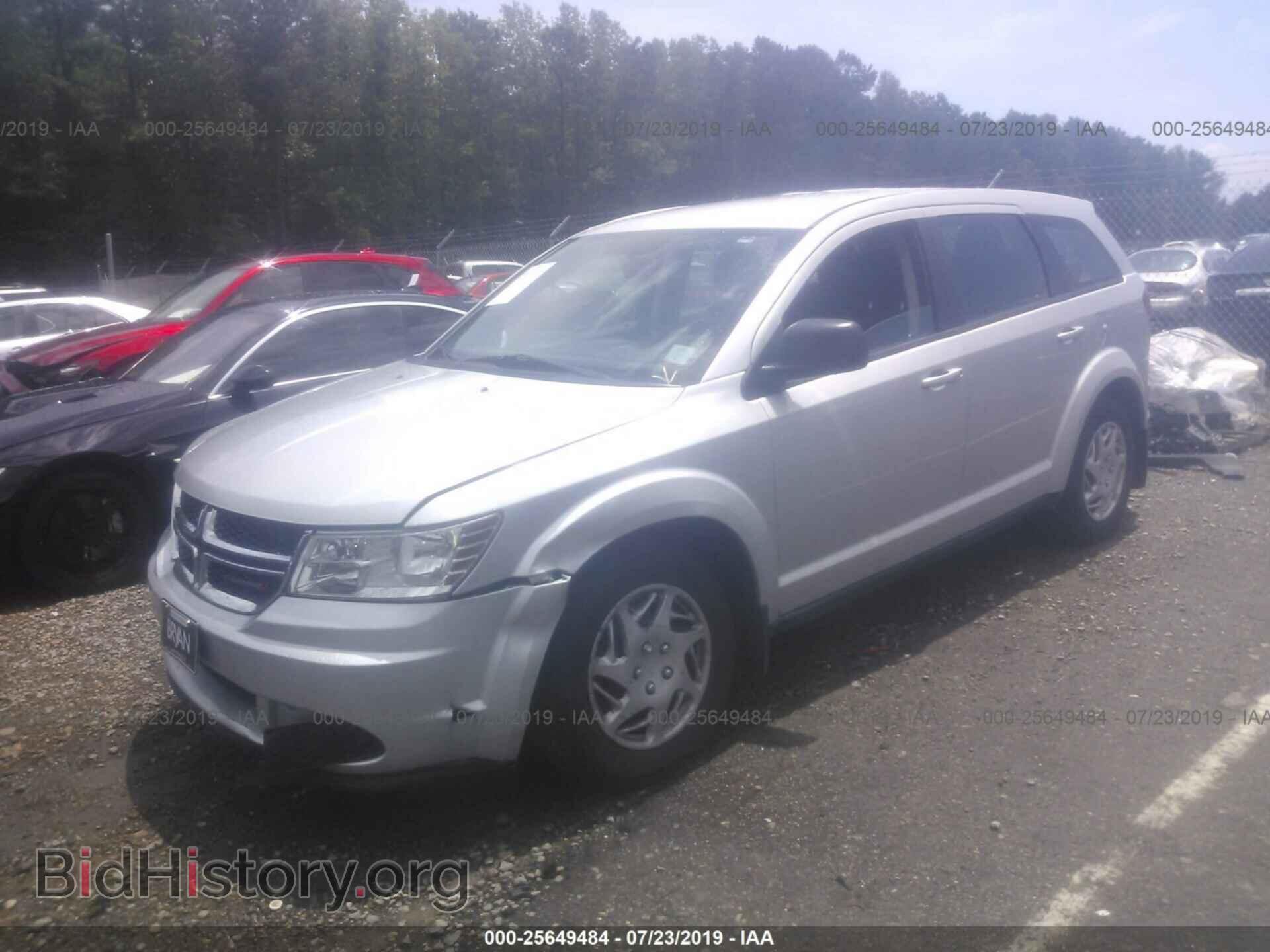 2014 DODGE JOURNEY - VIN: 3C4PDCAB4ET201608 - Фото 2