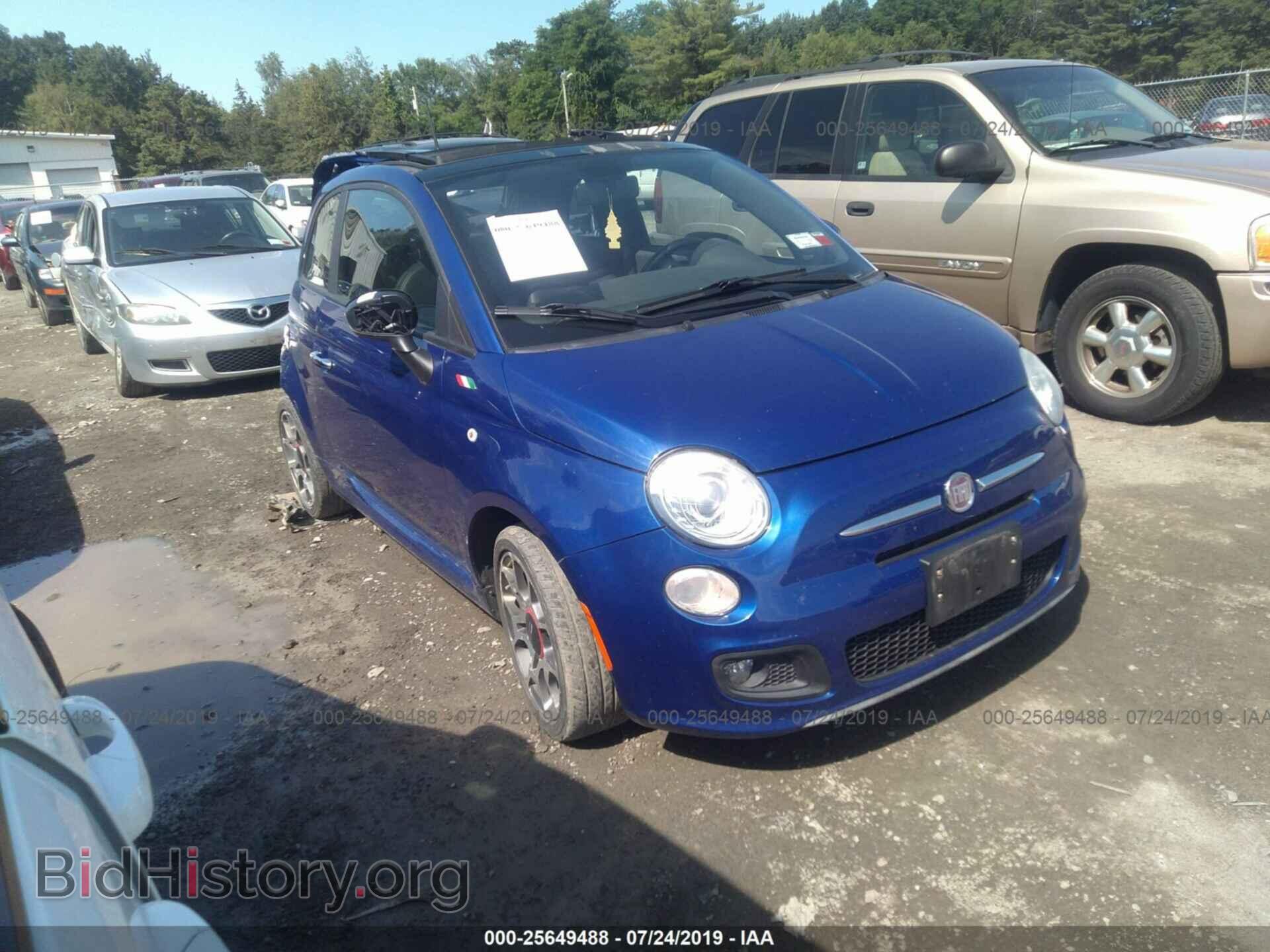 Фотография 3C3CFFBR7CT115085 - FIAT 500 2012