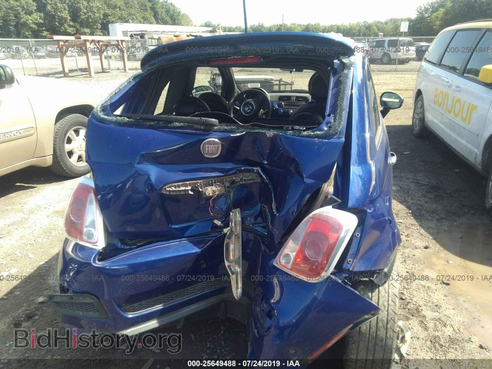 2012 FIAT 500 - VIN: 3C3CFFBR7CT115085 - Фото 6
