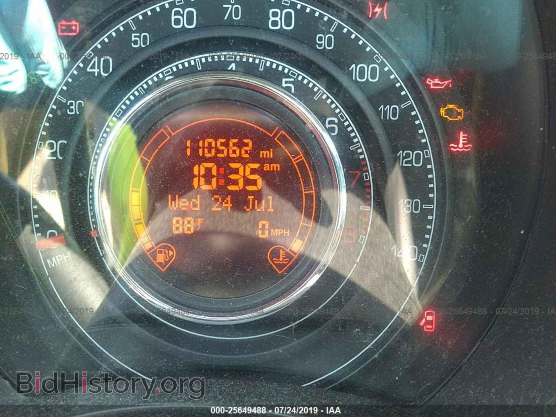 2012 FIAT 500 - VIN: 3C3CFFBR7CT115085 - Фото 7