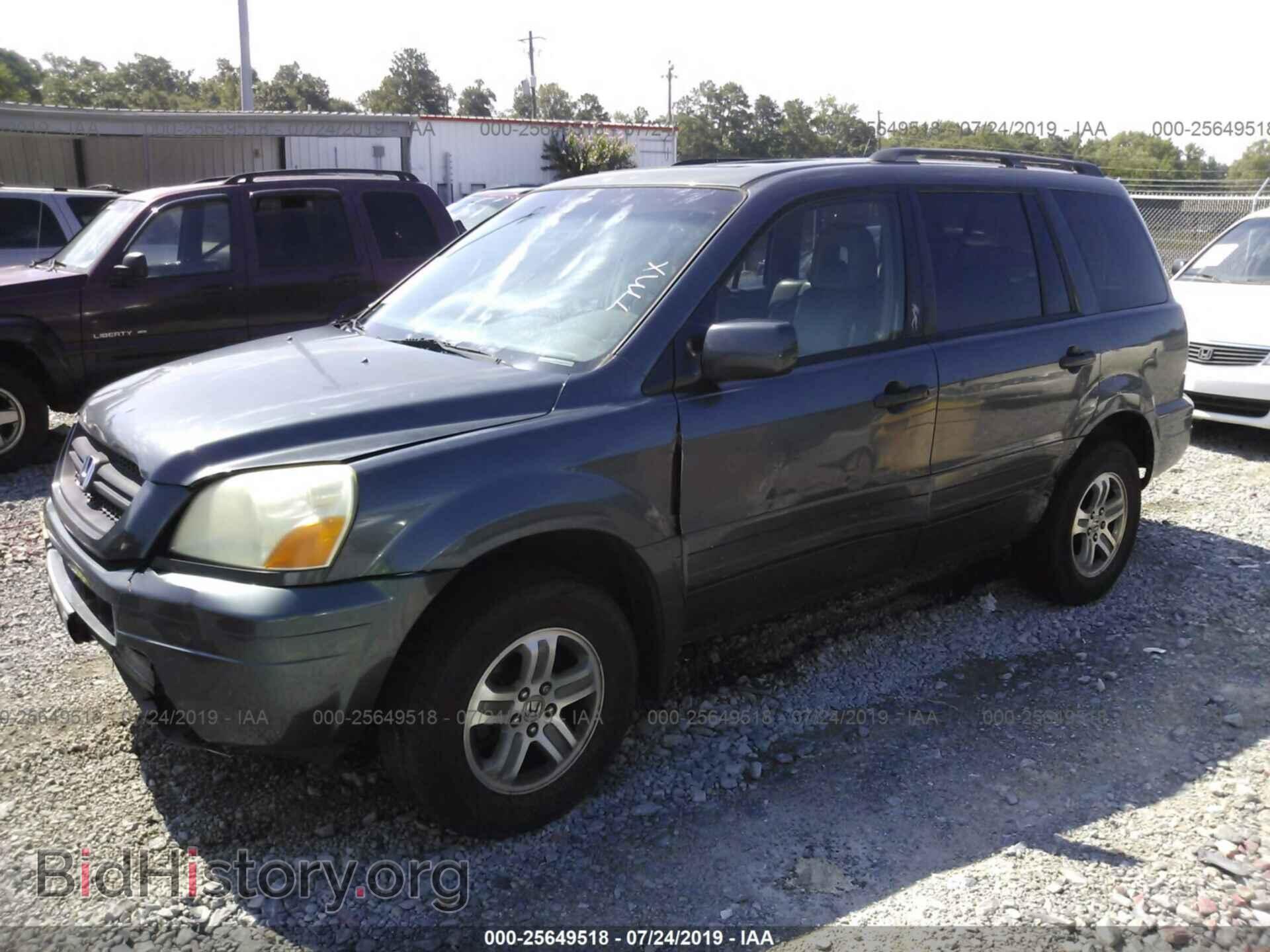 2005 HONDA PILOT - VIN: 5FNYF18595B037340 - Фото 2