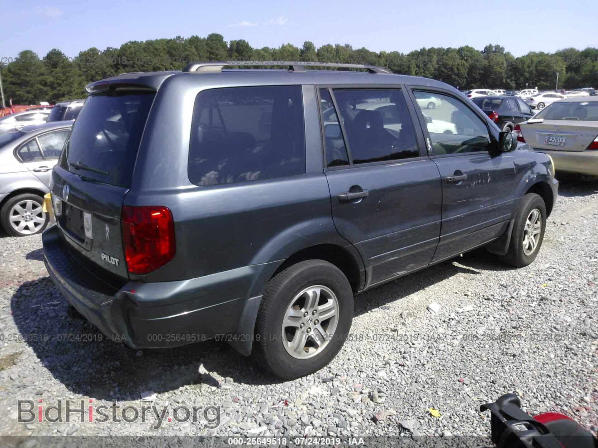 2005 HONDA PILOT - VIN: 5FNYF18595B037340 - Фото 4