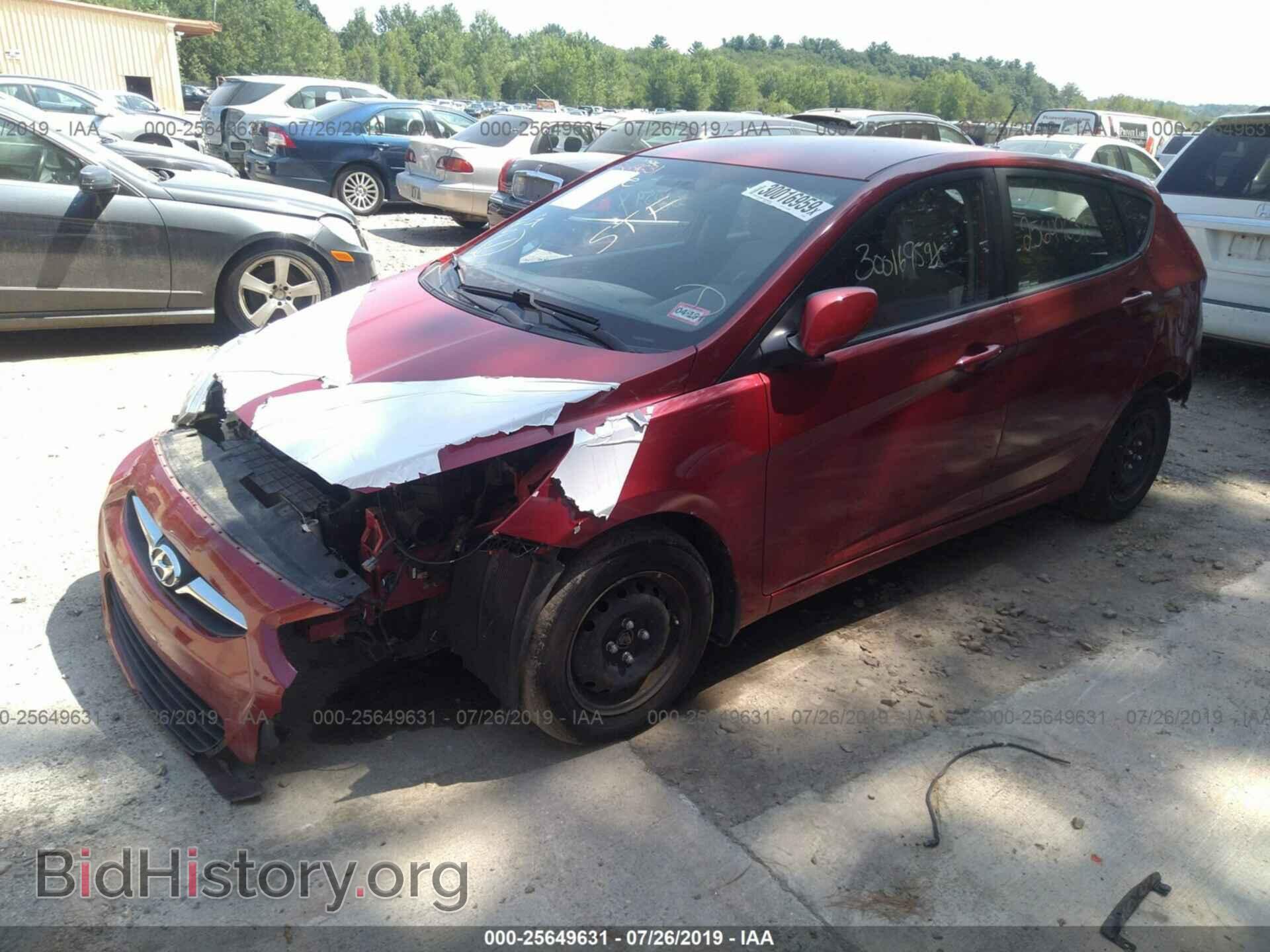 2013 HYUNDAI ACCENT - VIN: KMHCT5AE8DU087829 - Фото 2