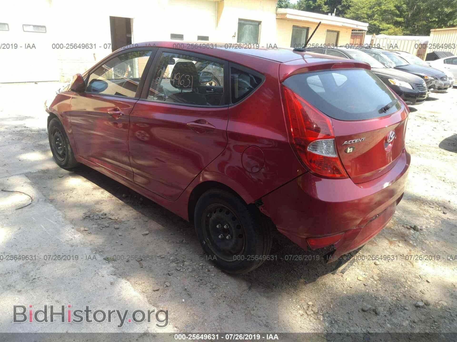 2013 HYUNDAI ACCENT - VIN: KMHCT5AE8DU087829 - Фото 3