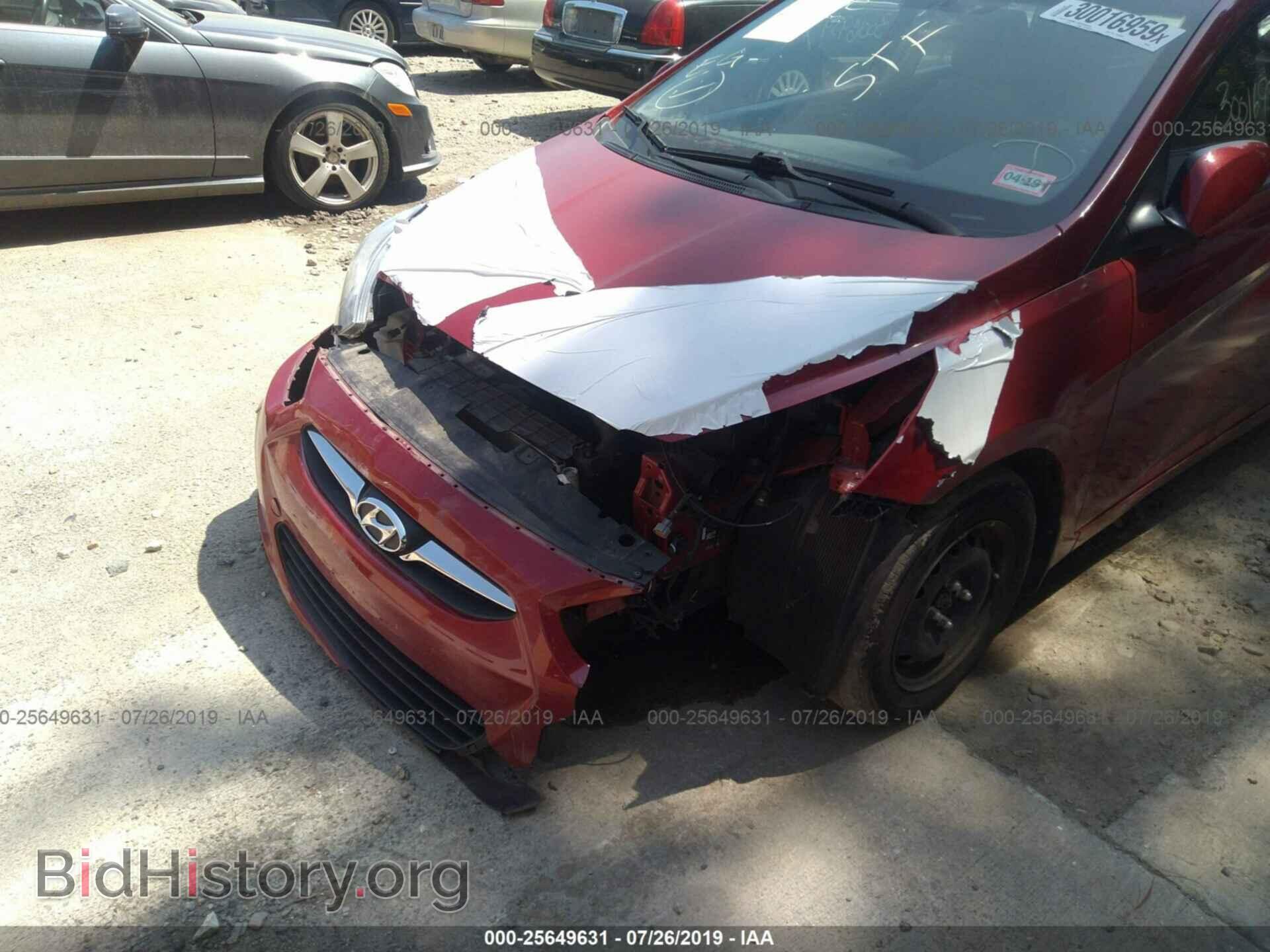 2013 HYUNDAI ACCENT - VIN: KMHCT5AE8DU087829 - Фото 6