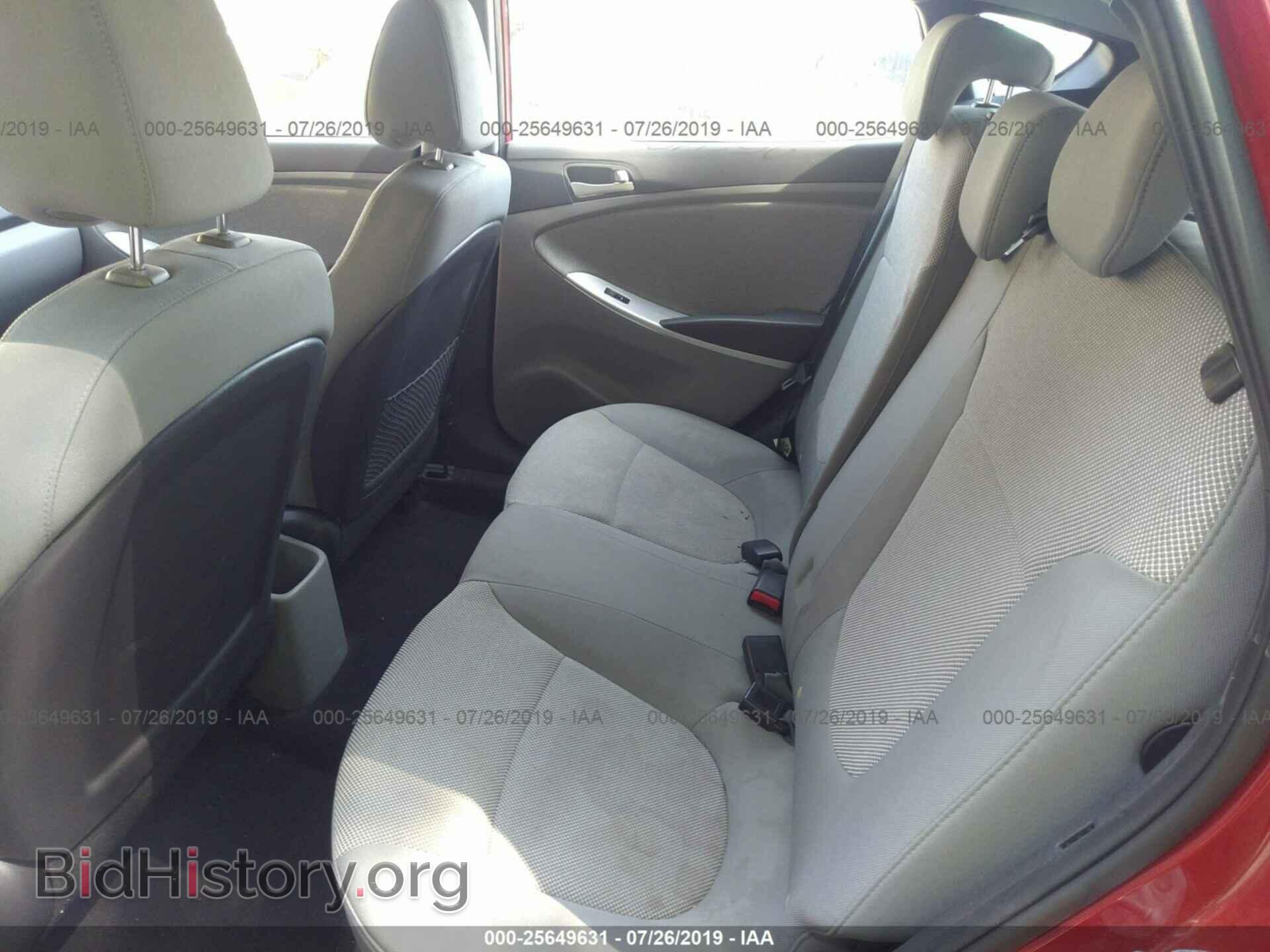 2013 HYUNDAI ACCENT - VIN: KMHCT5AE8DU087829 - Фото 8