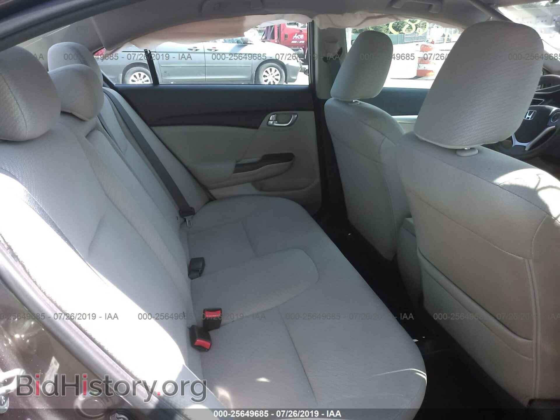 2013 HONDA CIVIC - VIN: 2HGFB2F80DH519145 - Фото 8