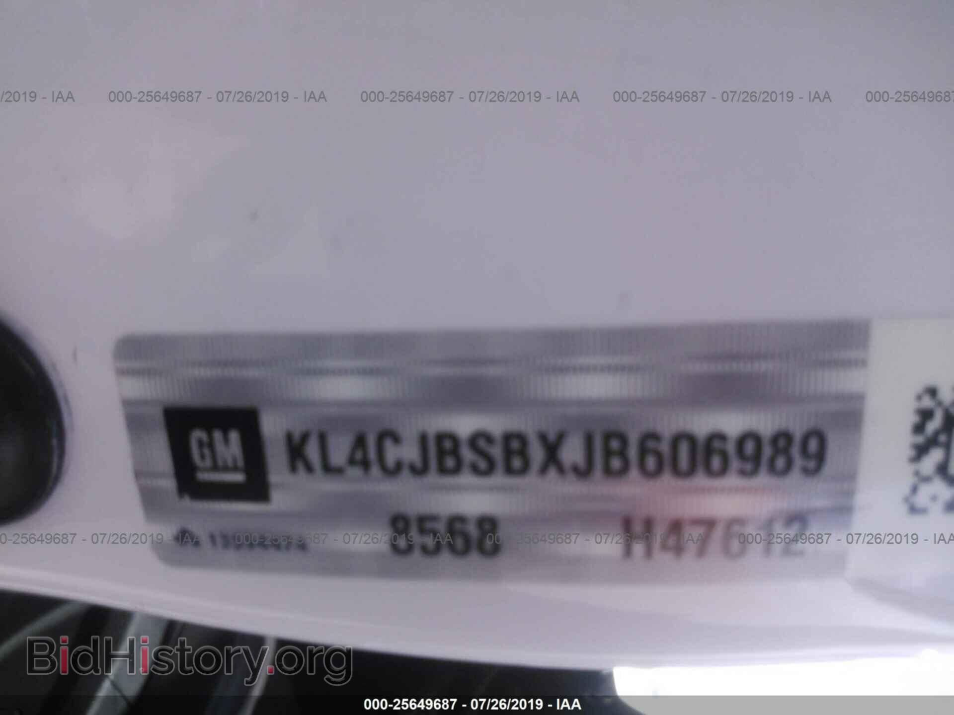 2018 BUICK ENCORE - VIN: KL4CJBSBXJB606989 - Фото 9