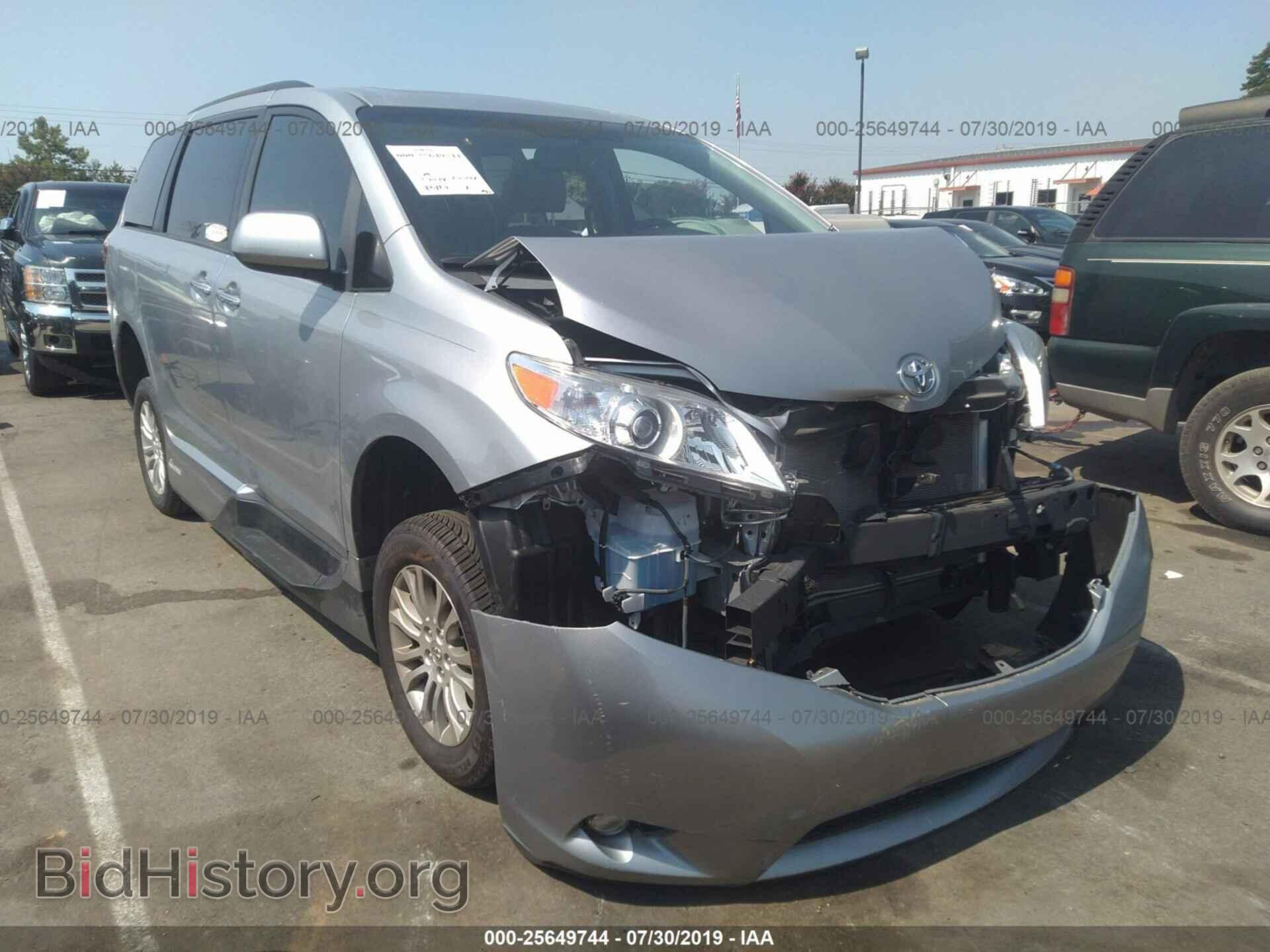 Photo 5TDYK3DC1FS673954 - TOYOTA SIENNA 2015