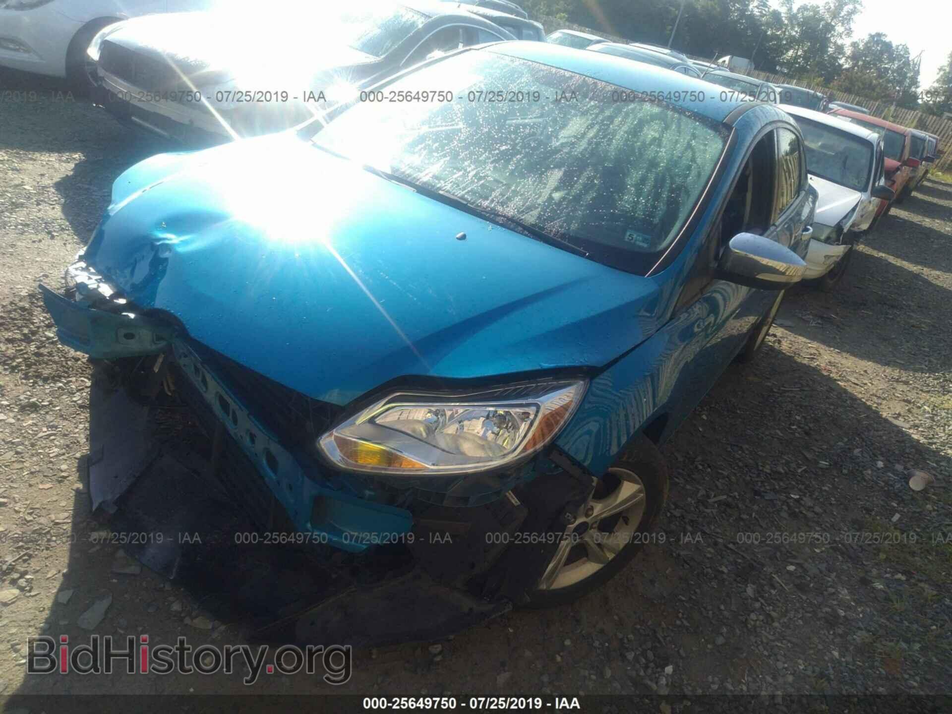 2014 FORD FOCUS - VIN: 1FADP3F28EL437151 - Фото 2