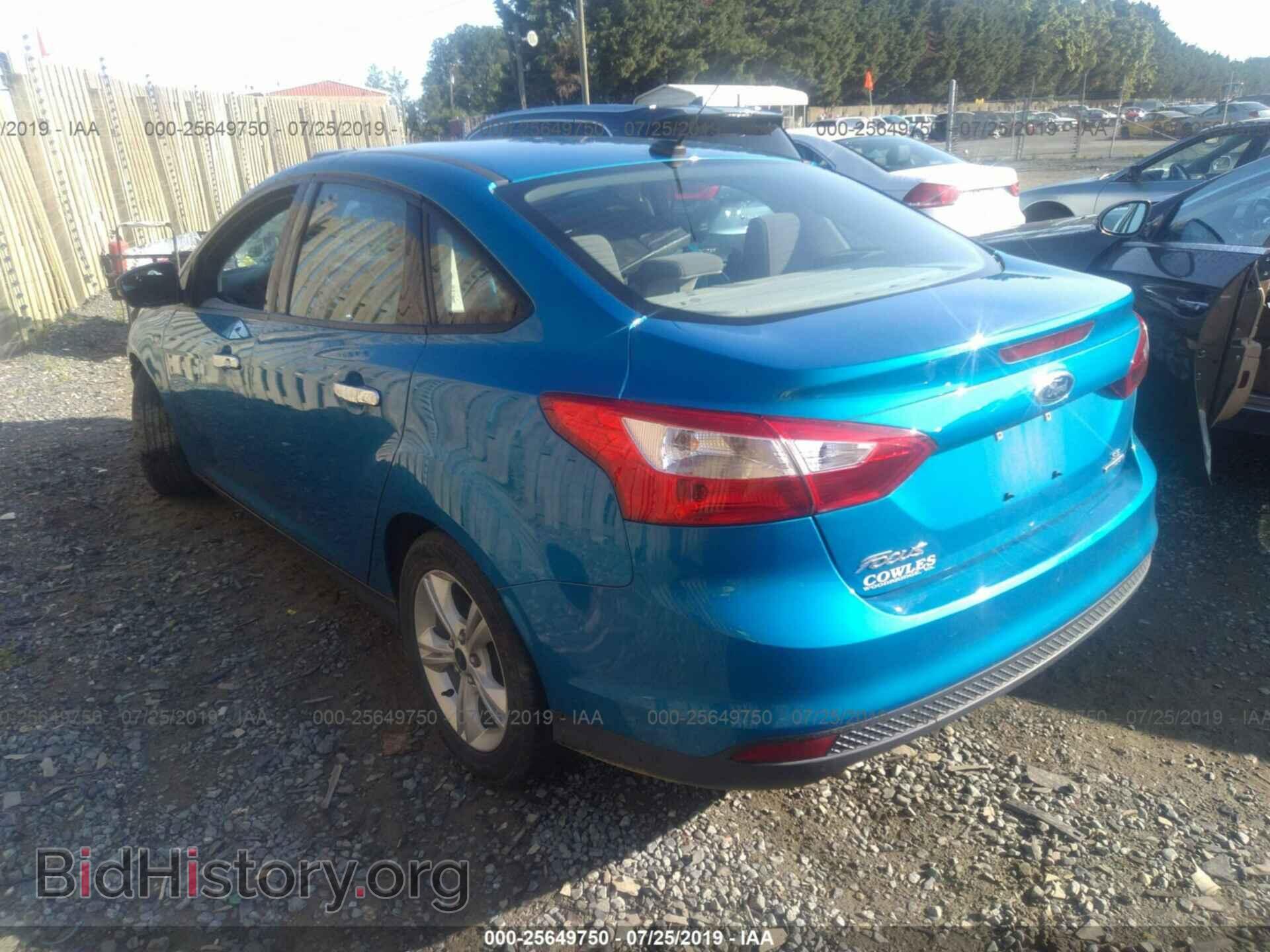 2014 FORD FOCUS - VIN: 1FADP3F28EL437151 - Фото 3