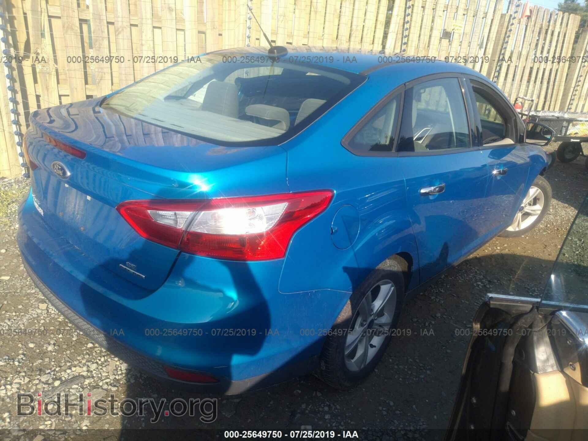 2014 FORD FOCUS - VIN: 1FADP3F28EL437151 - Фото 4