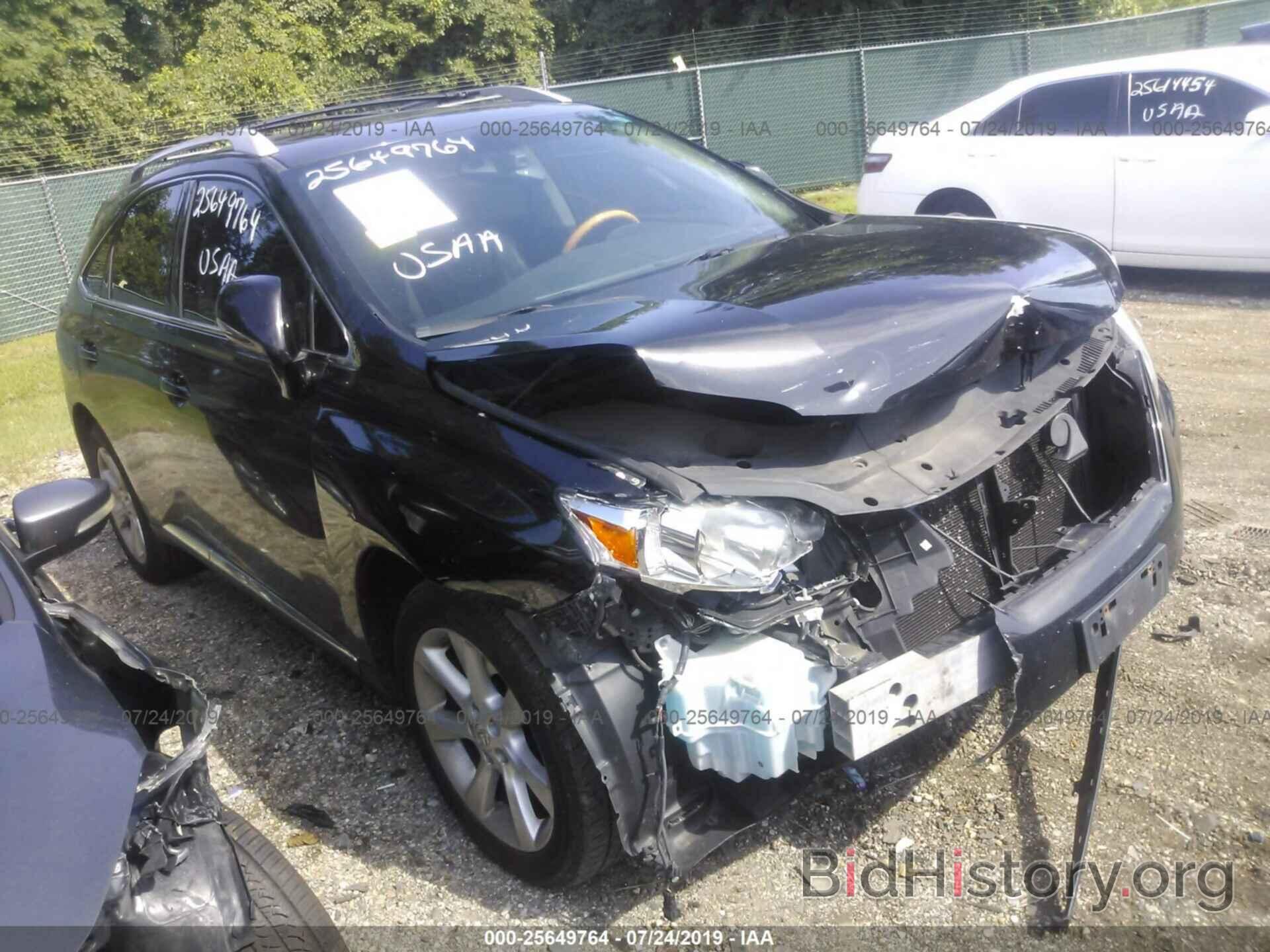 Photo 2T2BK1BA3BC083734 - LEXUS RX 2011