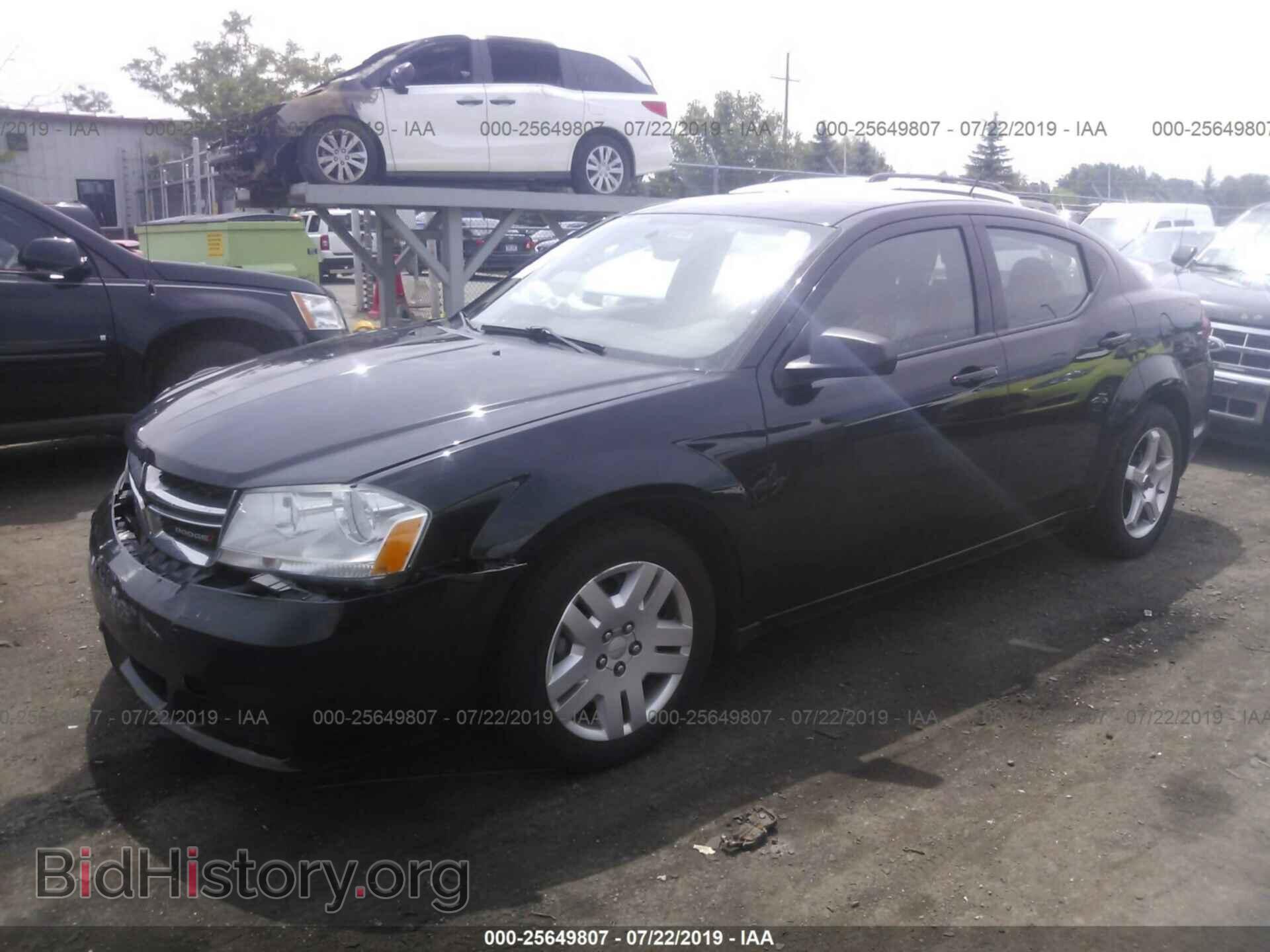 2013 DODGE AVENGER - VIN: 1C3CDZAB9DN548534 - Фото 2