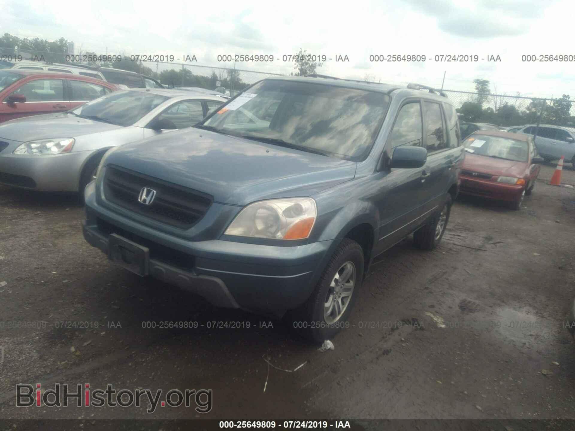 2005 HONDA PILOT - VIN: 5FNYF18565B041524 - Фото 2