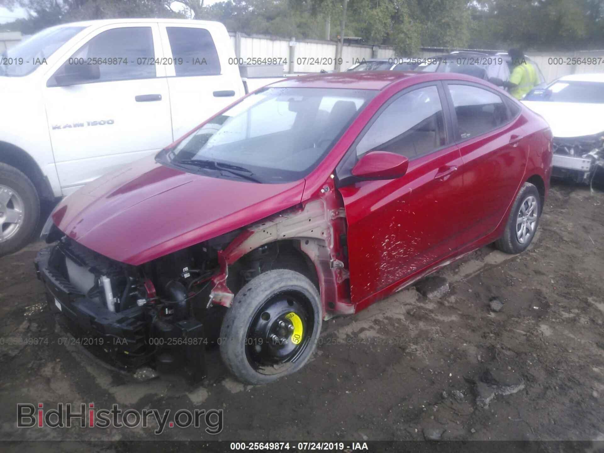 2014 HYUNDAI ACCENT - VIN: KMHCT4AE4EU696606 - Фото 2