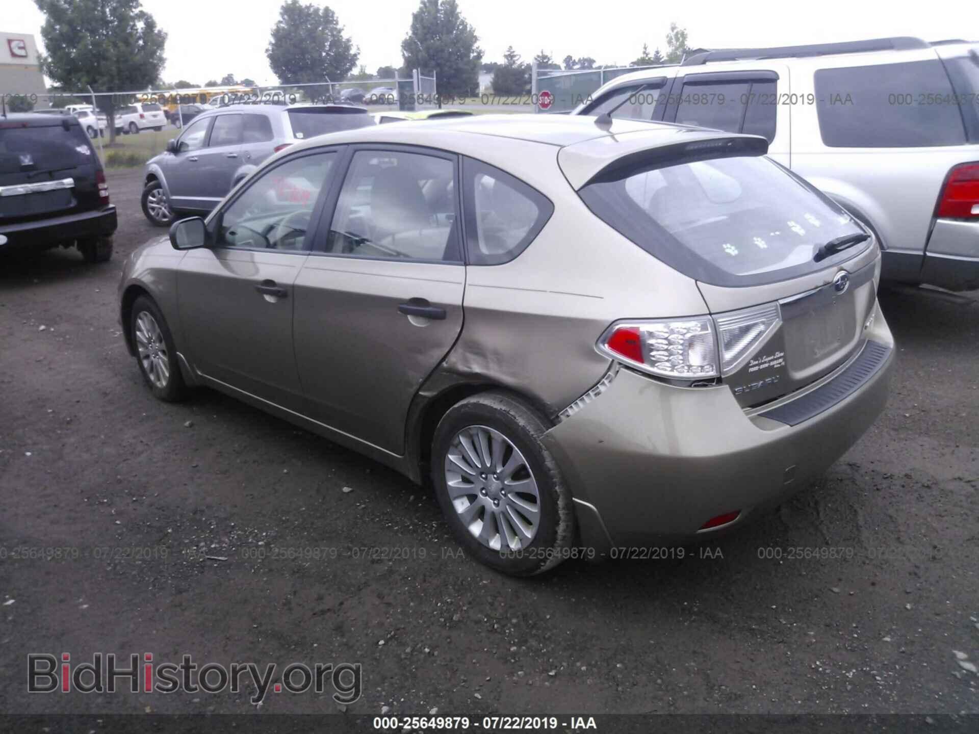 2008 SUBARU IMPREZA - VIN: JF1GH61688H801193 - Фото 3