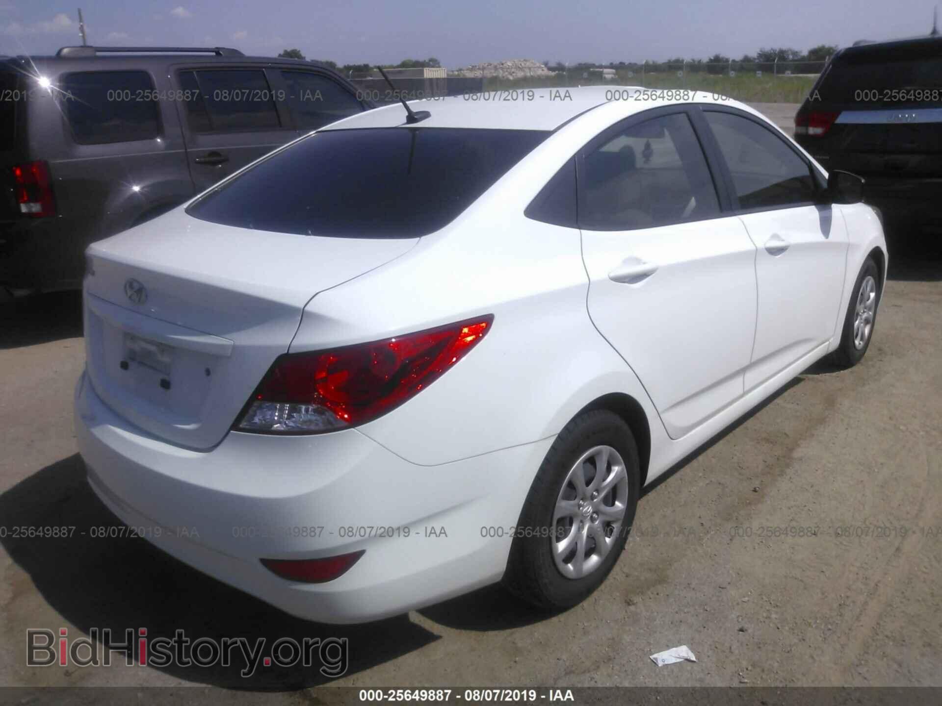 2013 HYUNDAI ACCENT - VIN: KMHCT4AE9DU524103 - Фото 4
