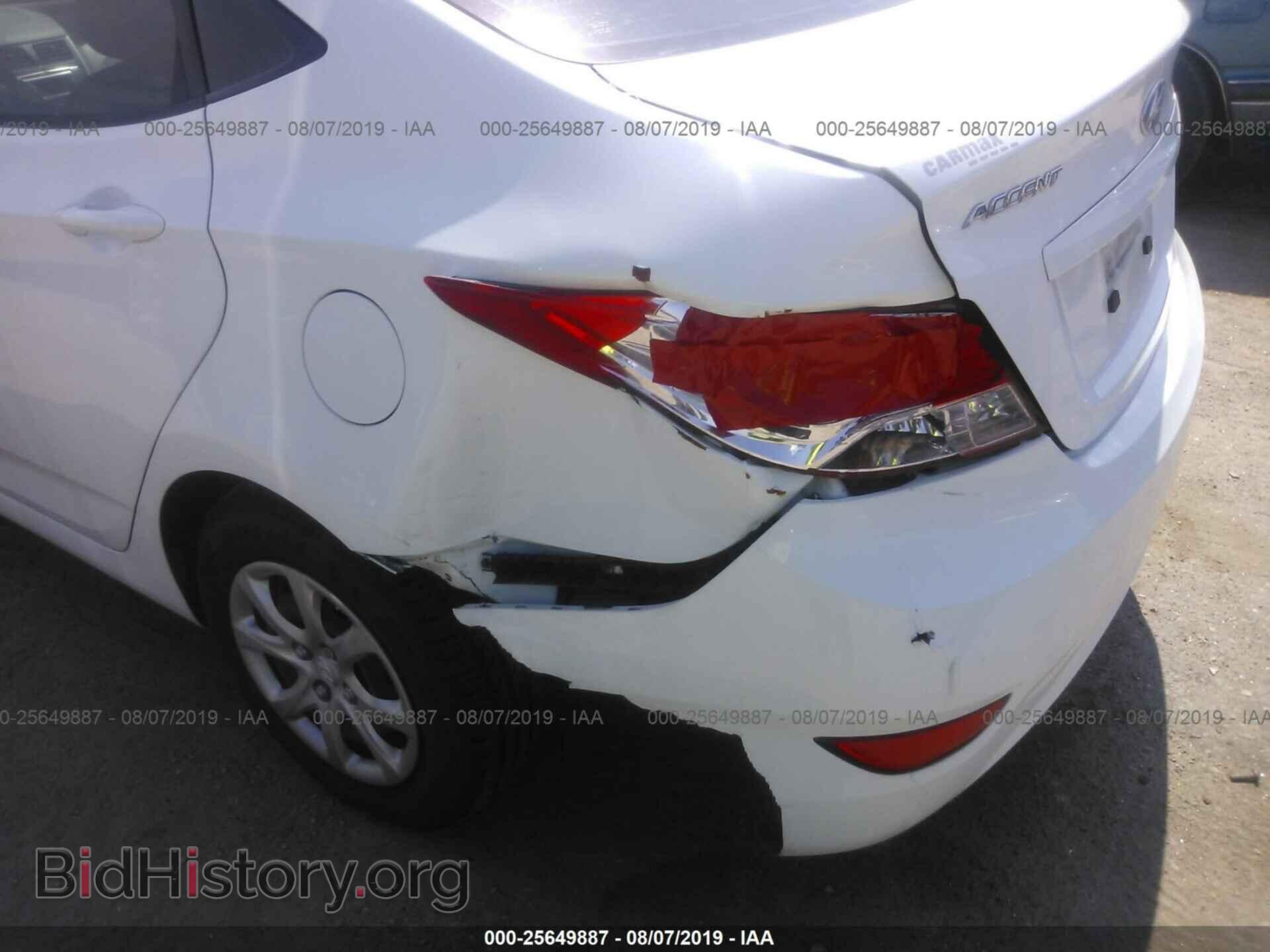 2013 HYUNDAI ACCENT - VIN: KMHCT4AE9DU524103 - Фото 6