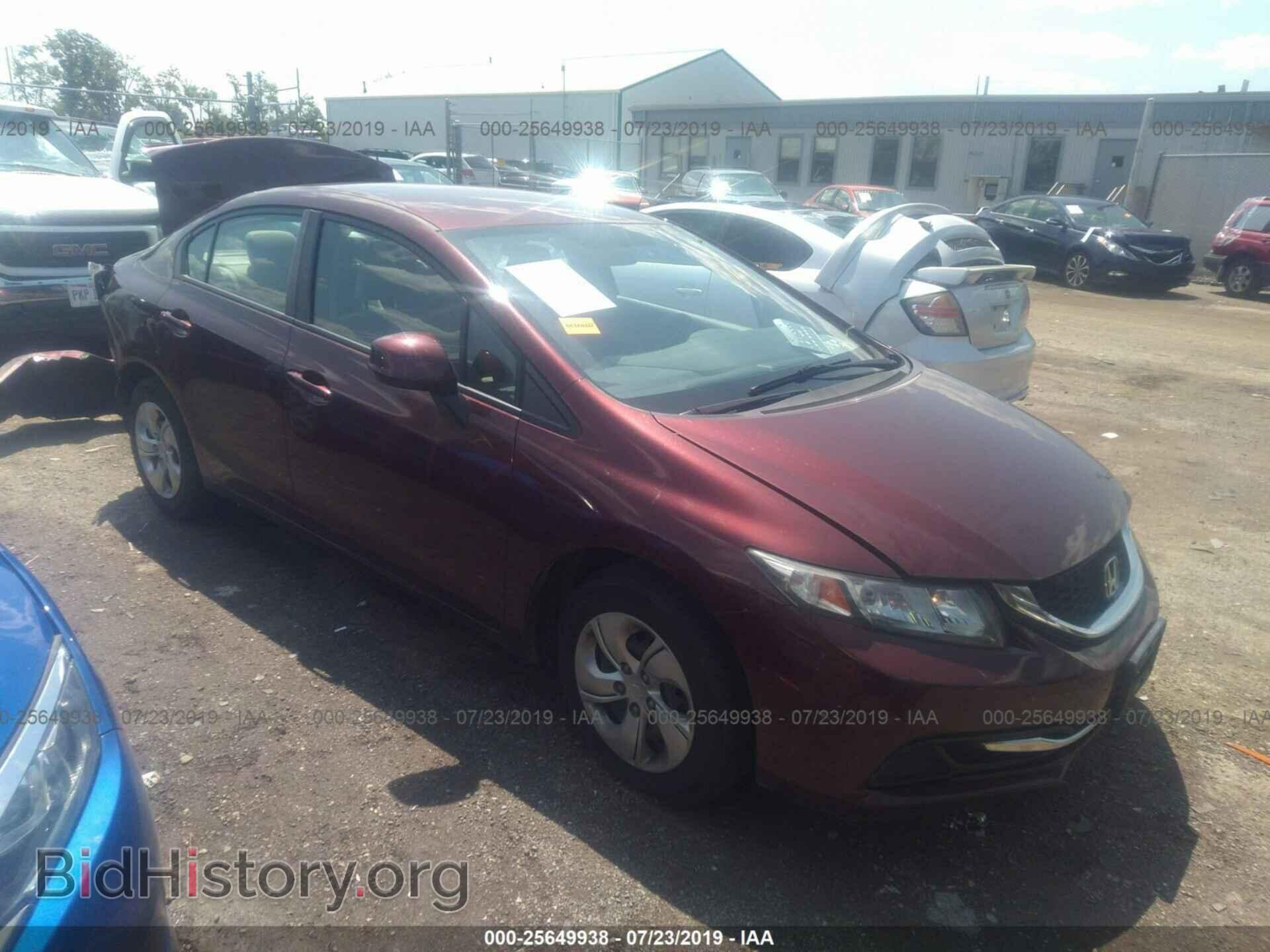 Фотография 19XFB2F52DE018998 - HONDA CIVIC 2013