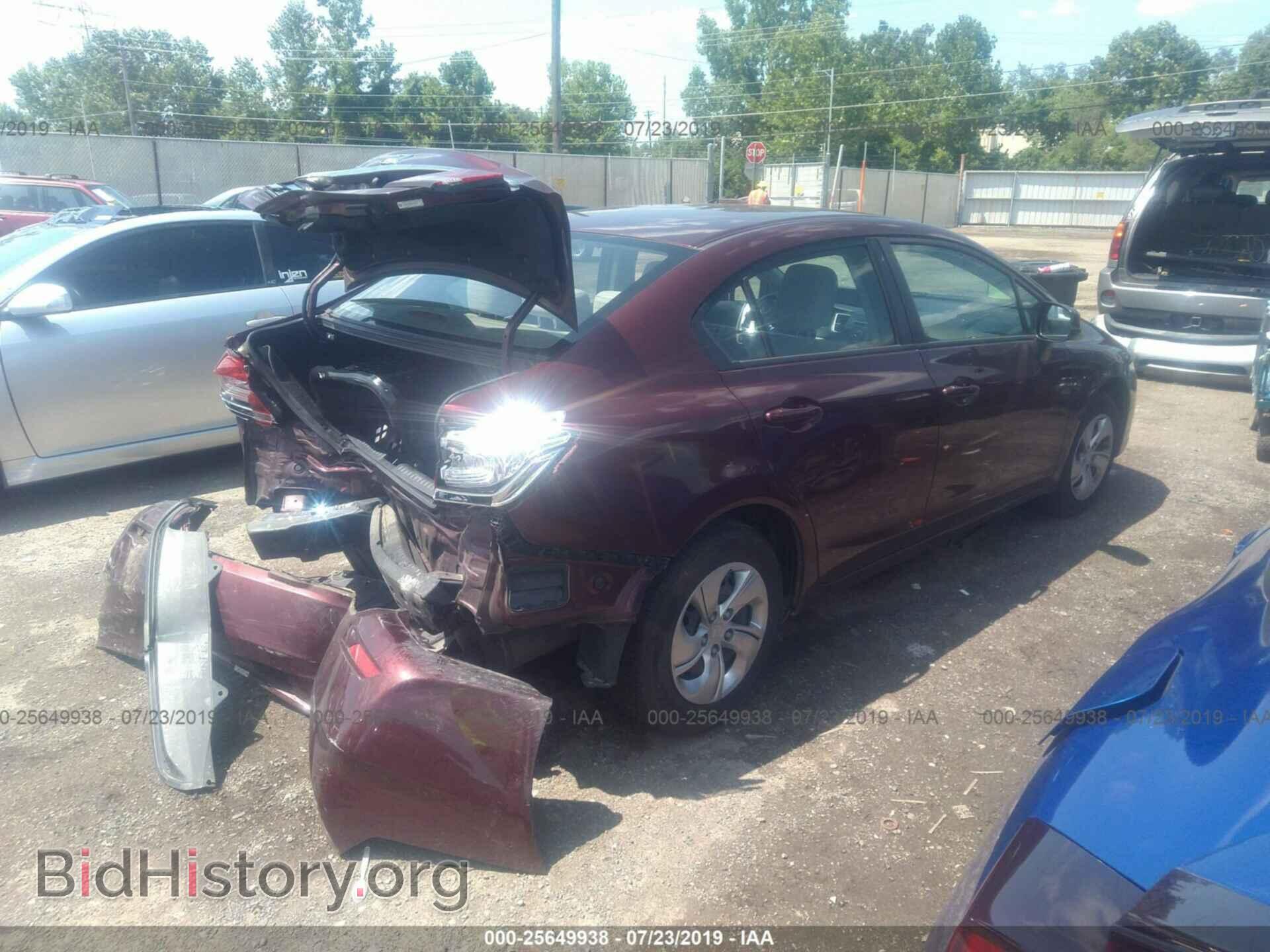 2013 HONDA CIVIC - VIN: 19XFB2F52DE018998 - Photo 4