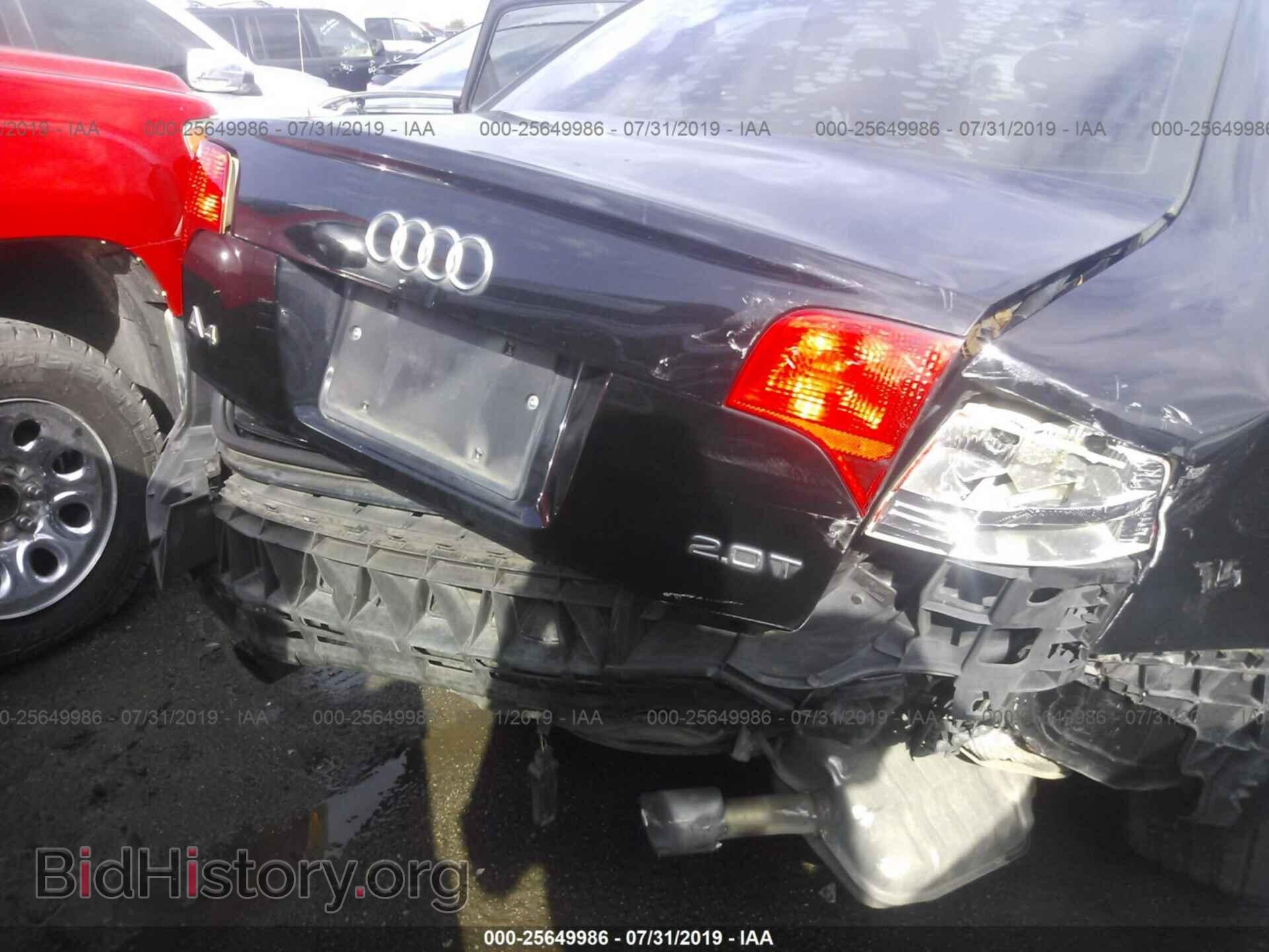 2008 AUDI A4 - VIN: WAUAF78E28A150013 - Фото 6