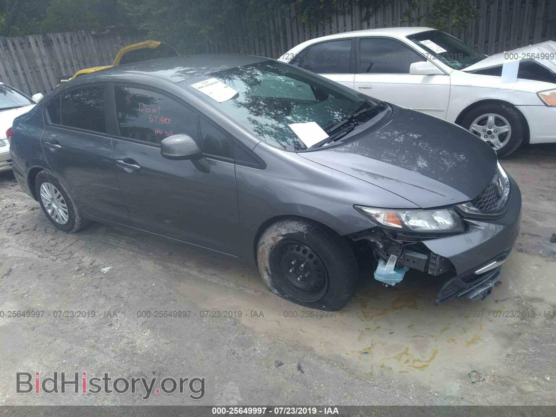 Фотография 19XFB2F55DE042048 - HONDA CIVIC 2013