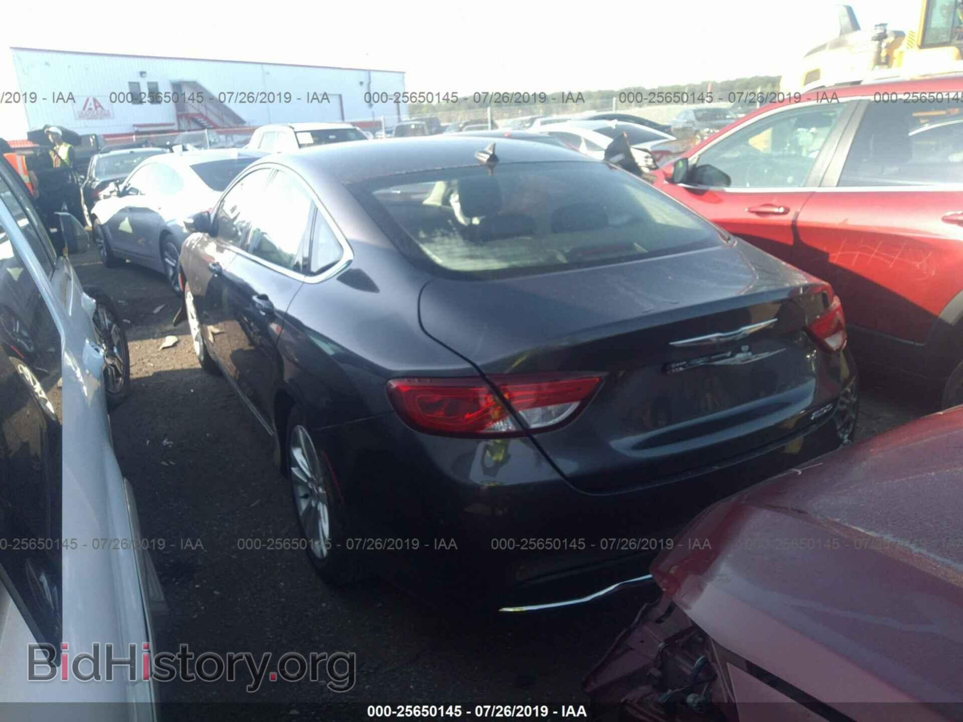 2017 CHRYSLER 200 - VIN: 1C3CCCAB4HN505502 - Фото 3