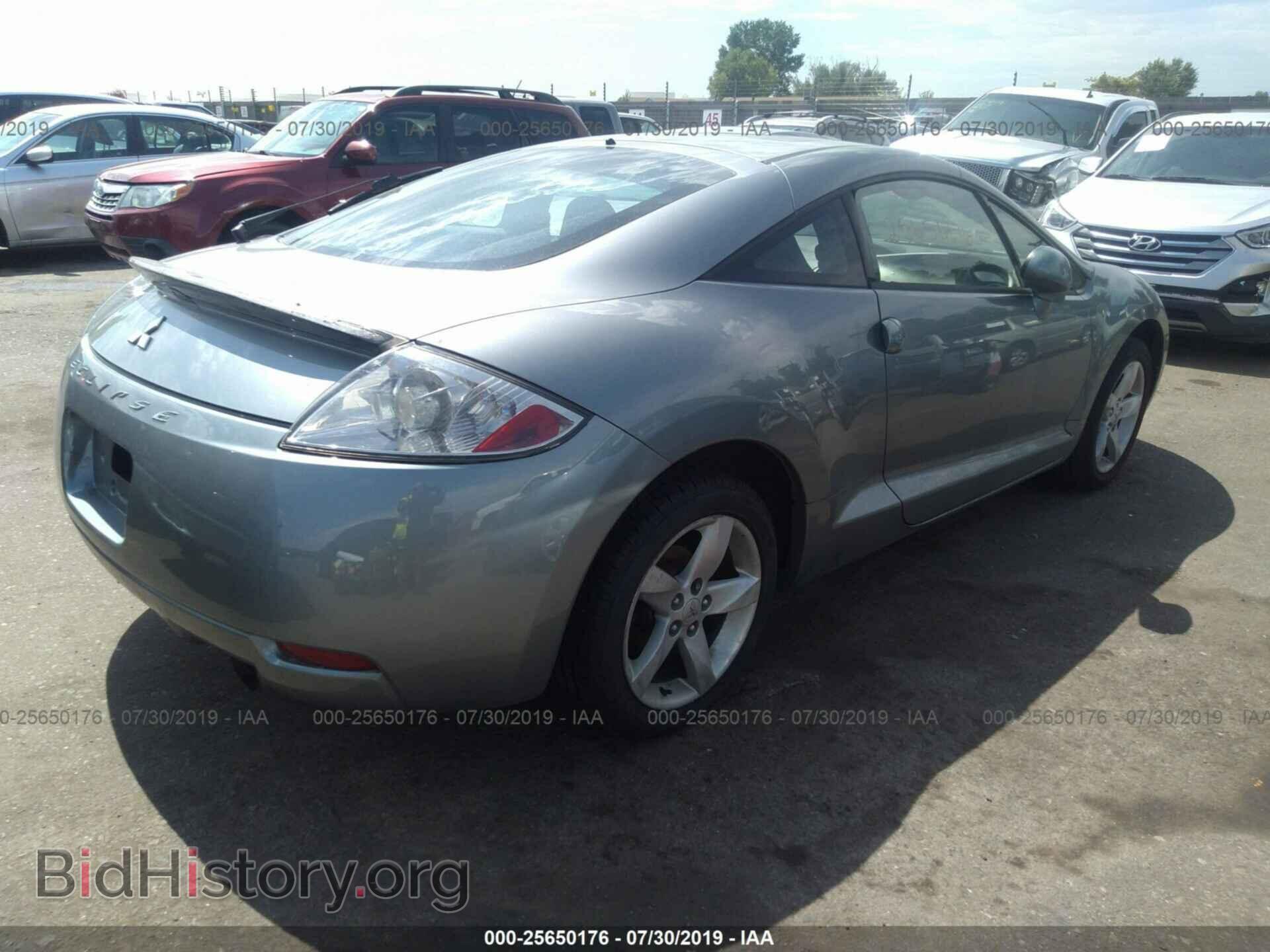 2007 MITSUBISHI ECLIPSE - VIN: 4A3AK24F07E014158 - Фото 4