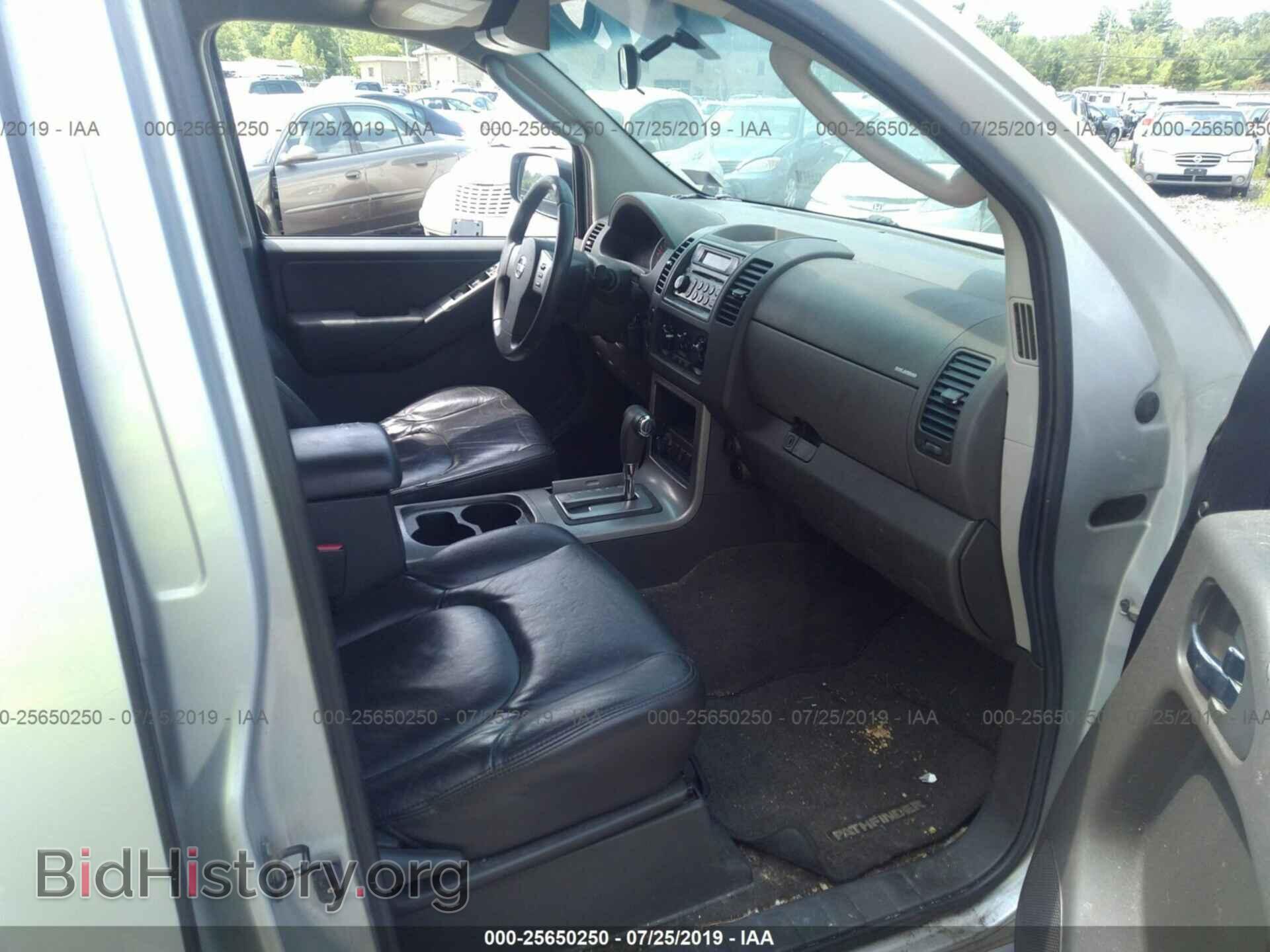 2007 NISSAN PATHFINDER - VIN: 5N1AR18W27C643415 - Фото 5