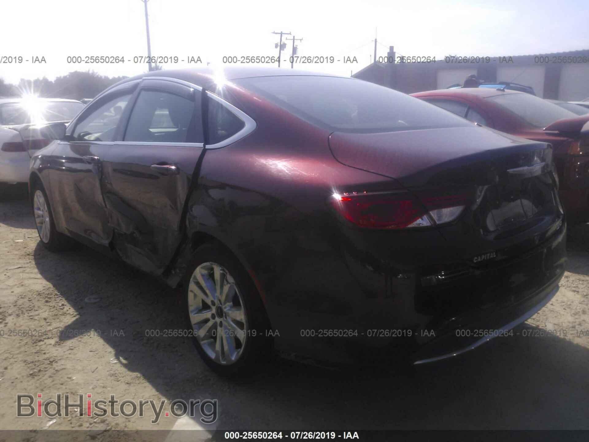 2015 CHRYSLER 200 - VIN: 1C3CCCAB8FN652600 - Photo 3
