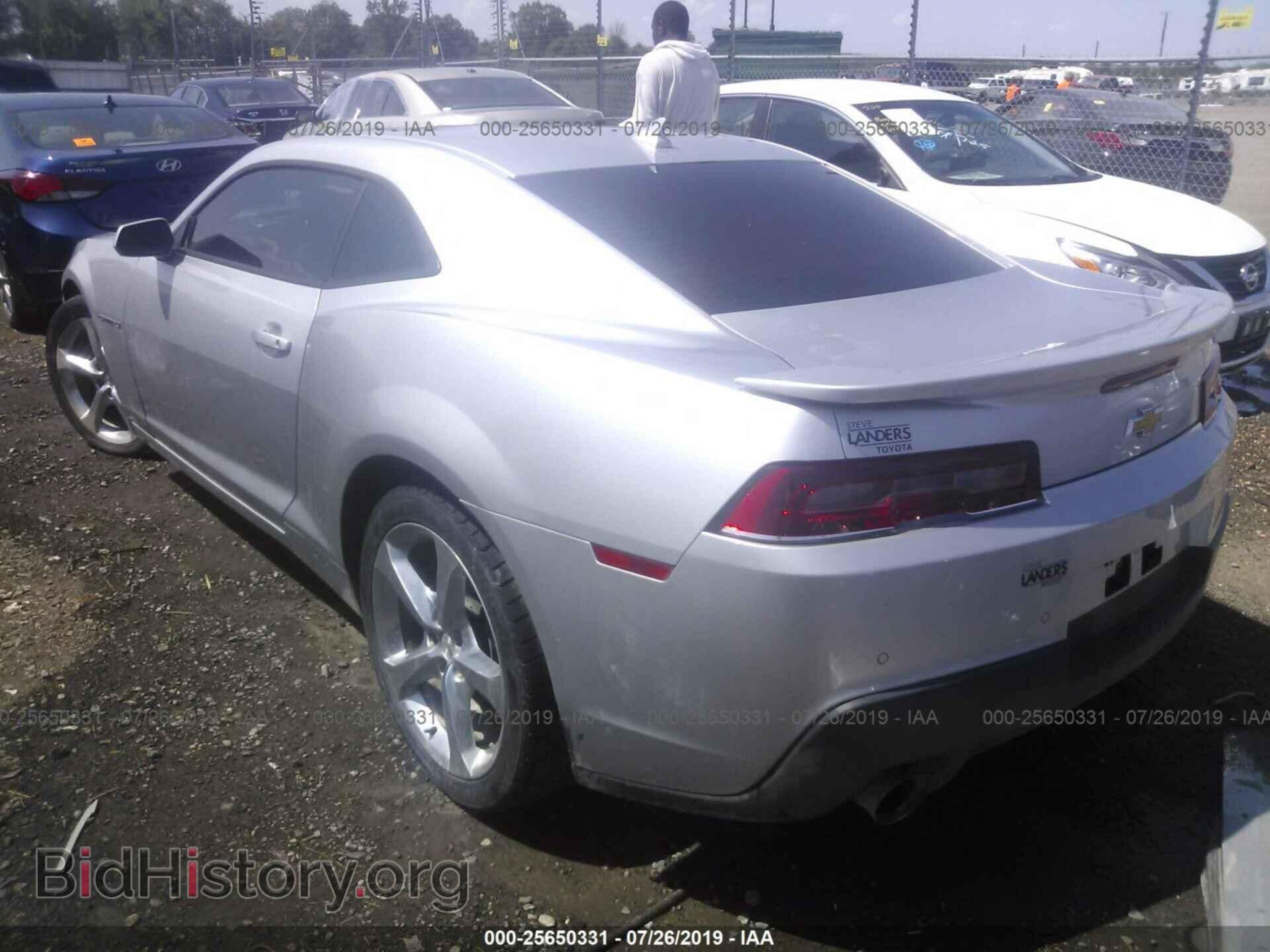 2014 CHEVROLET CAMARO - VIN: 2G1FC1E38E9292240 - Фото 3